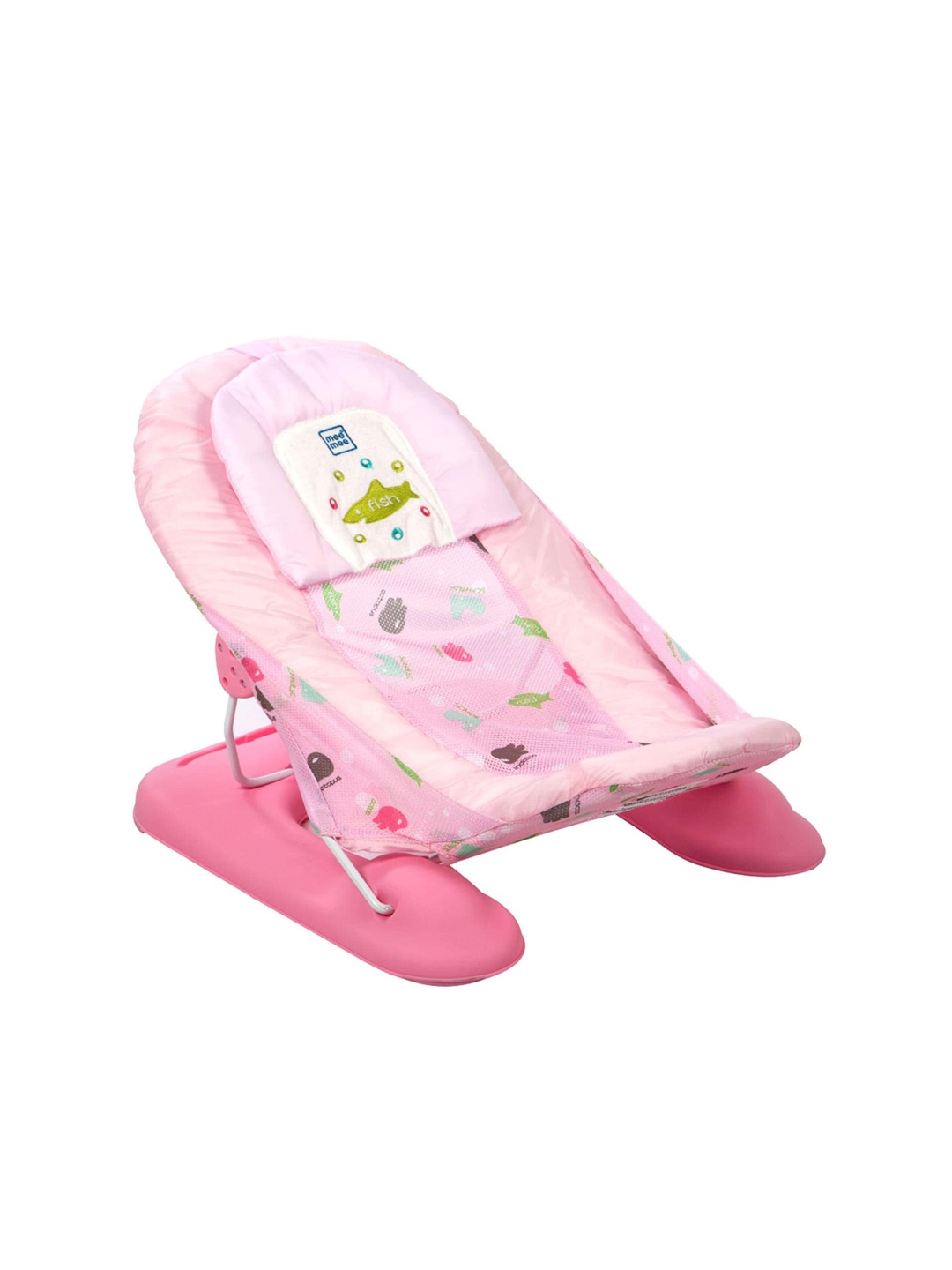 

MeeMee Kids Graphic Printed Foldable Baby Bather, Pink