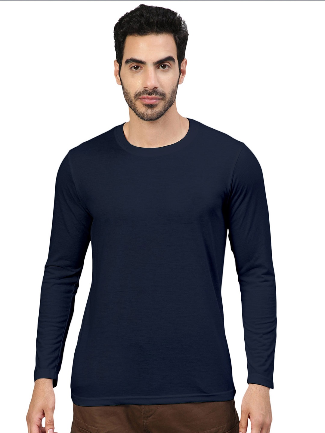 

FTX Round Neck Regular Fit T-shirt, Navy blue