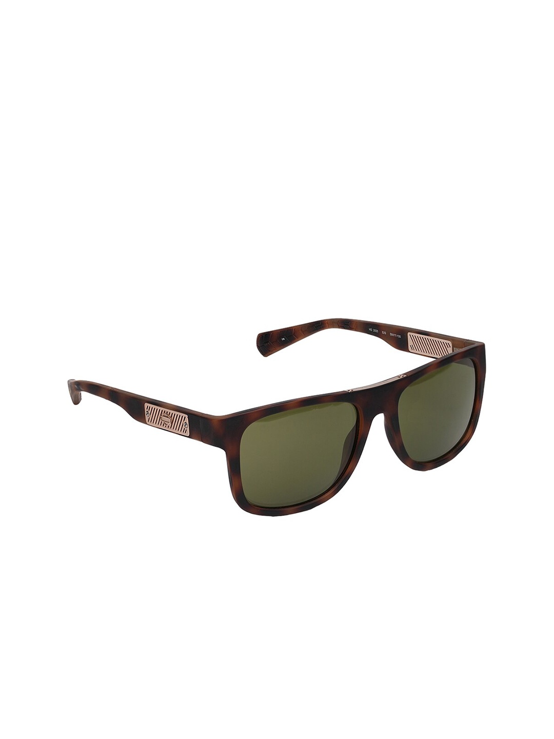 

Harley-Davidson Men Square Sunglasses with UV Protected Lens, Green