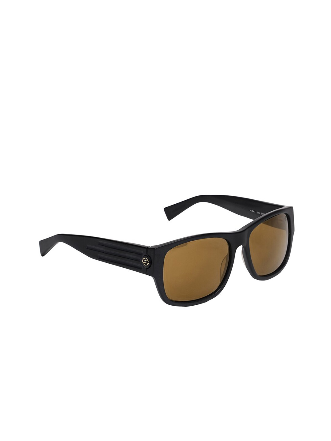 

Harley-Davidson Men Rectangle Sunglasses With UV Protected Lens, Brown