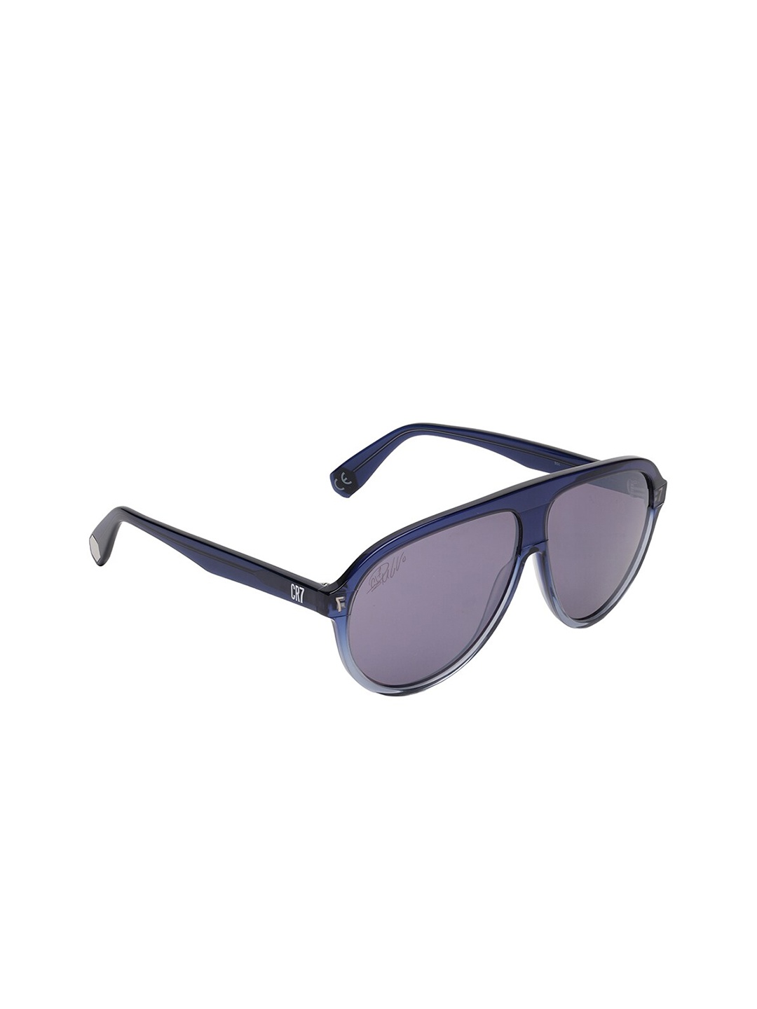 

CR7 Men Wayfarer Sunglasses With UV Protected Lens, Blue