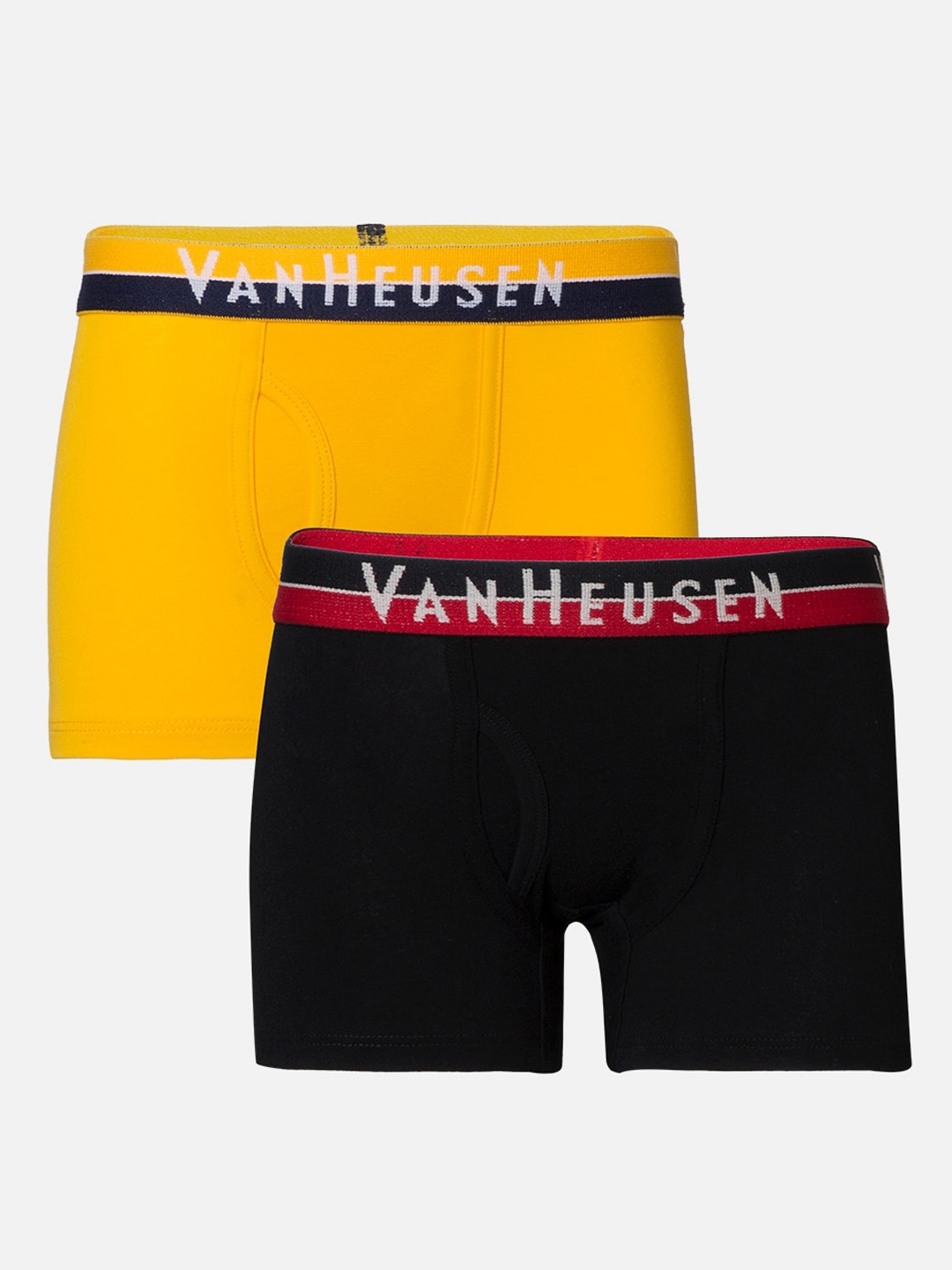 

Van Heusen Boys Fusion Pack of 2 Anti-Bacterial Colour Fresh Trunks, Yellow