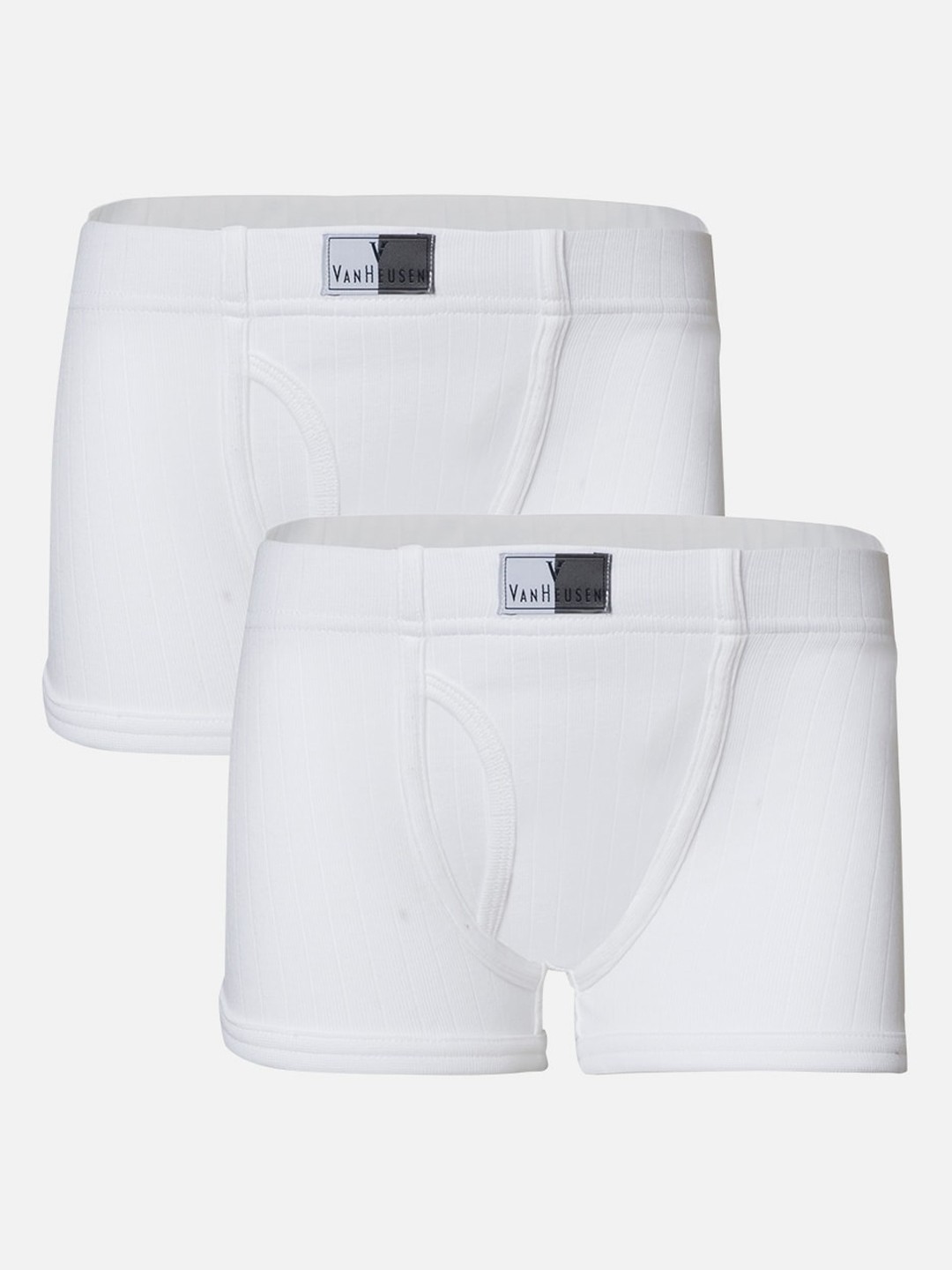 

Van Heusen Boys Pack Of 2 Mid-Rise Pure Cotton Trunks IKIBTR2WH21051, White