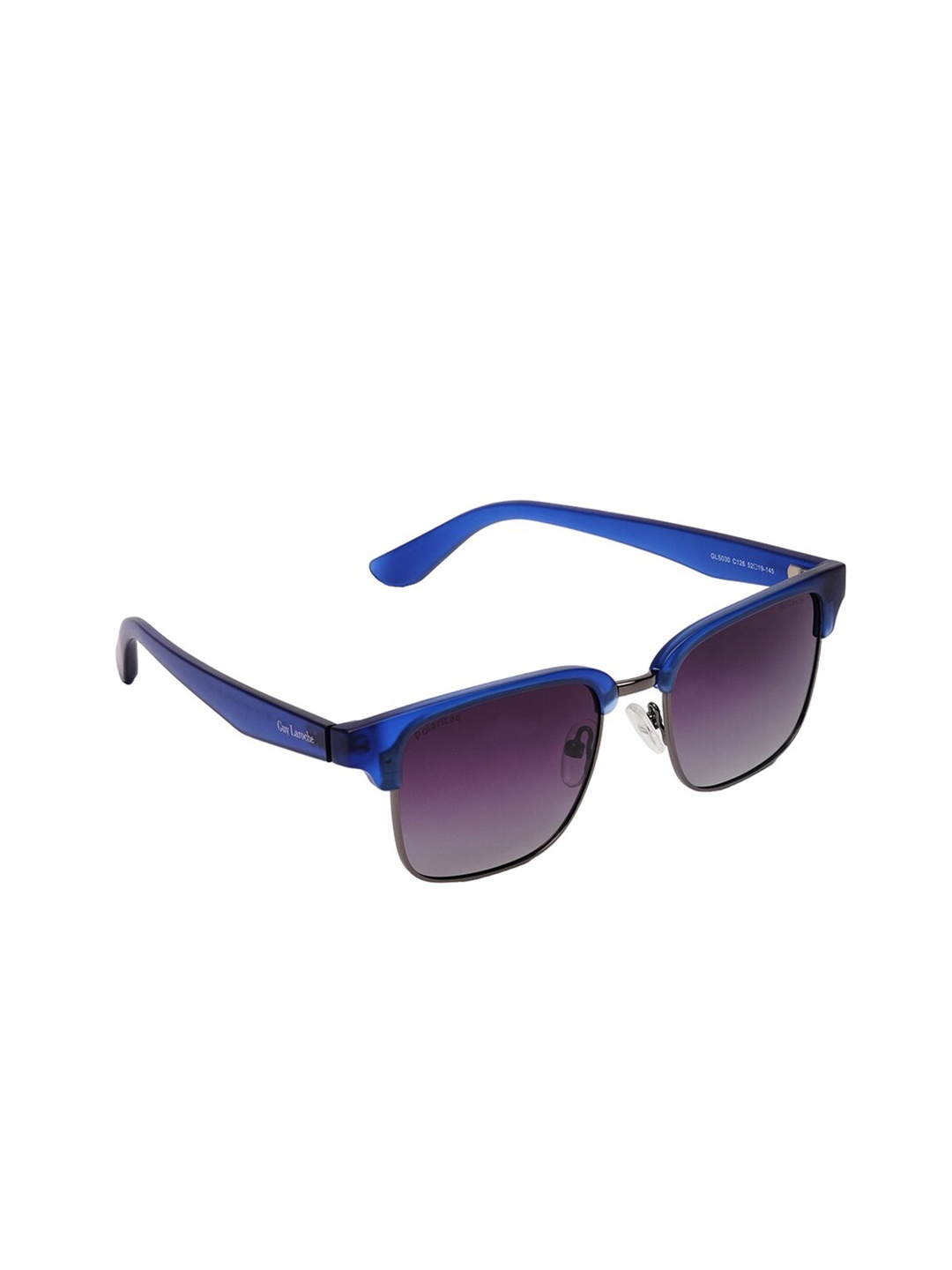 

Guy Laroche Men Square Sunglasses With UV Protected Lens GLS030 C126, Grey