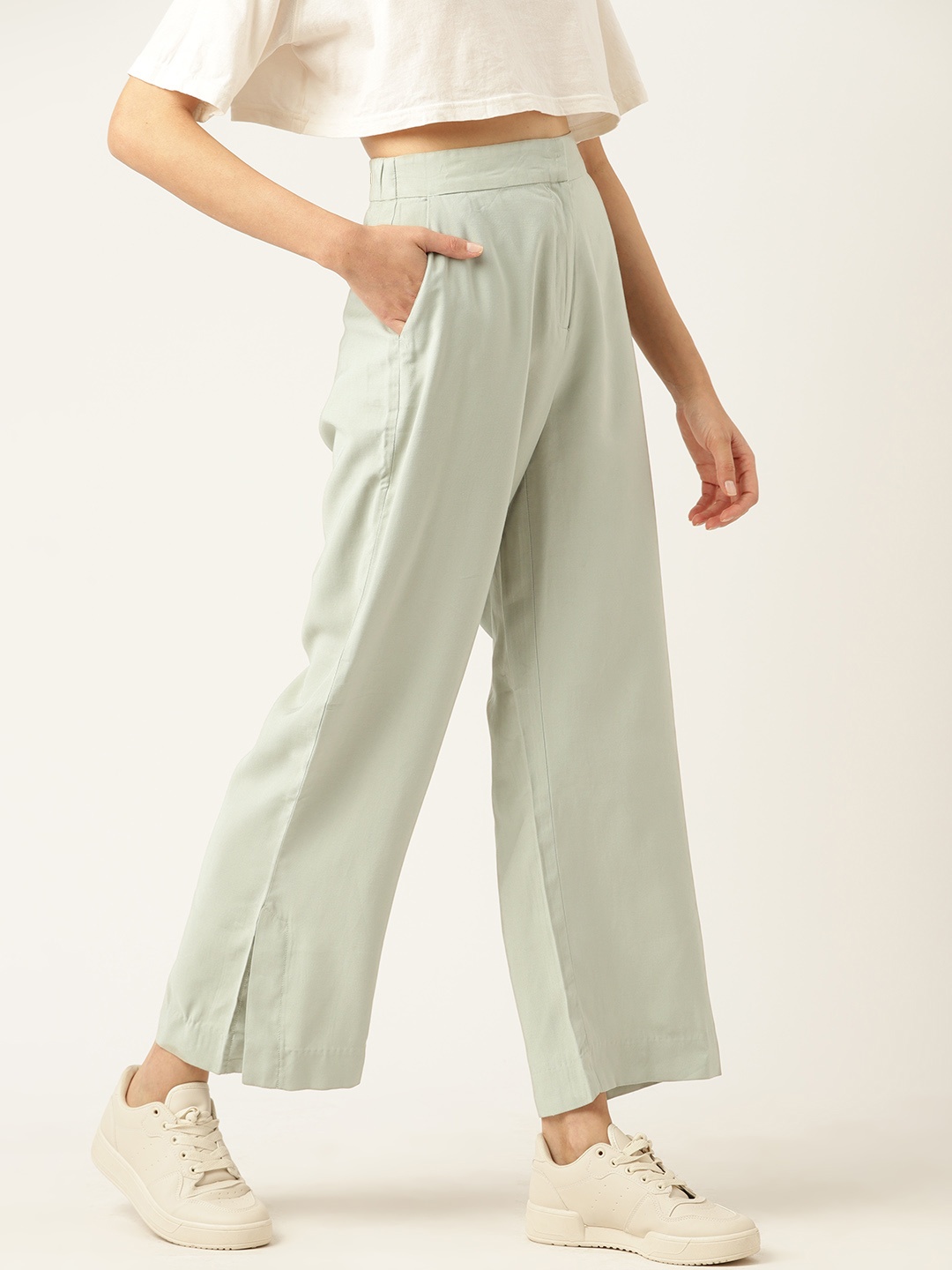 

Mast & Harbour Parallel Trousers, Sea green