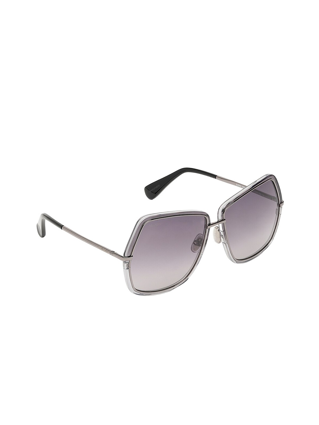 

Max Mara Women Square Sunglasses With UV Protected Lens MM0054 12B, Grey