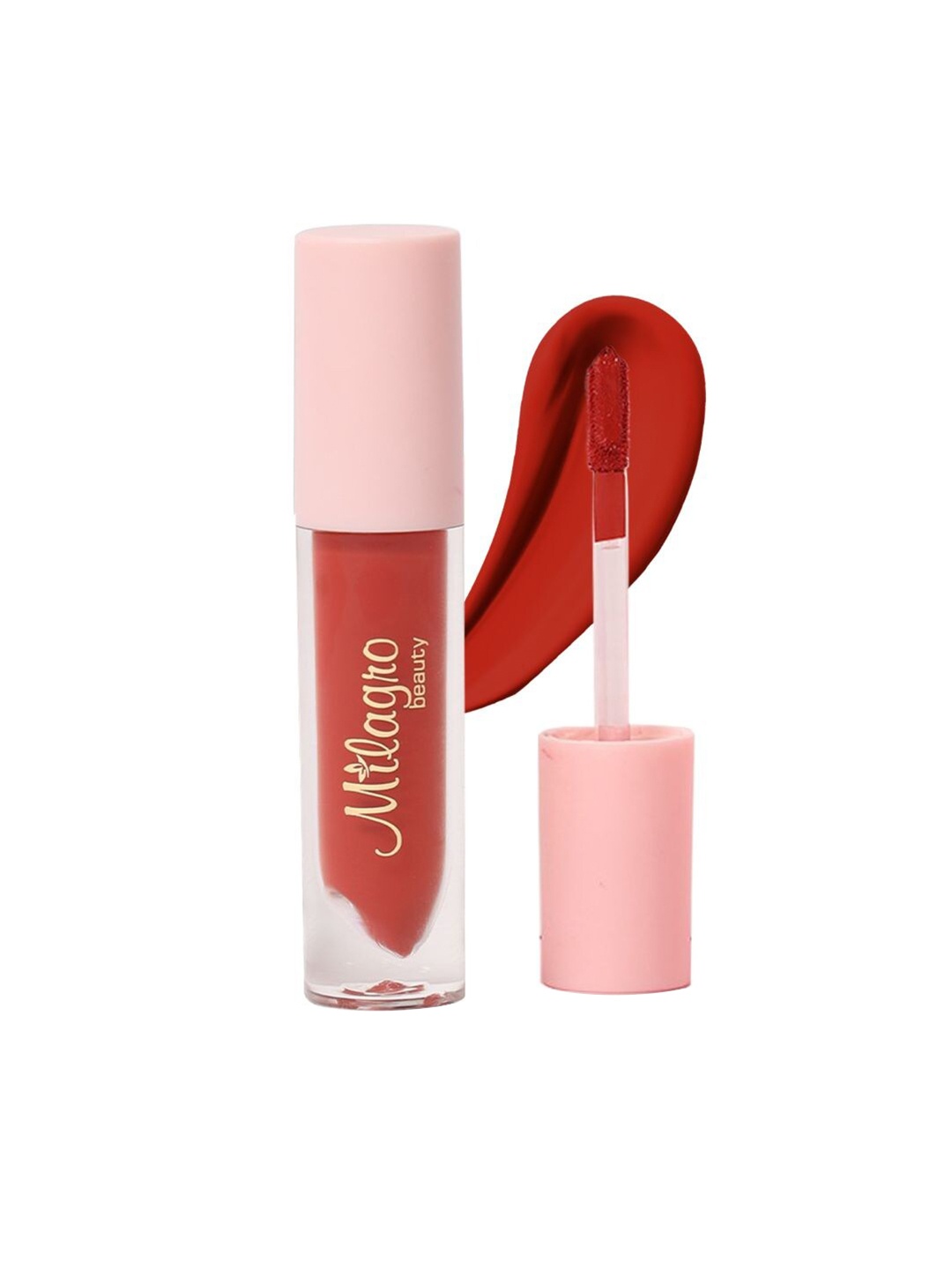 

Milagro beauty Liquid Matte Lipstick - Merry, Red