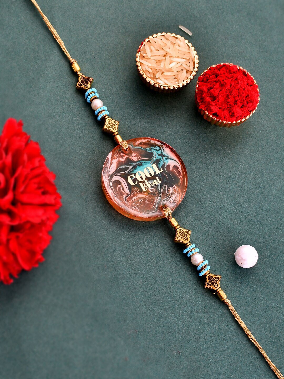

Aapno Rajasthan Cool Bhai Charm Rakhi, Brown