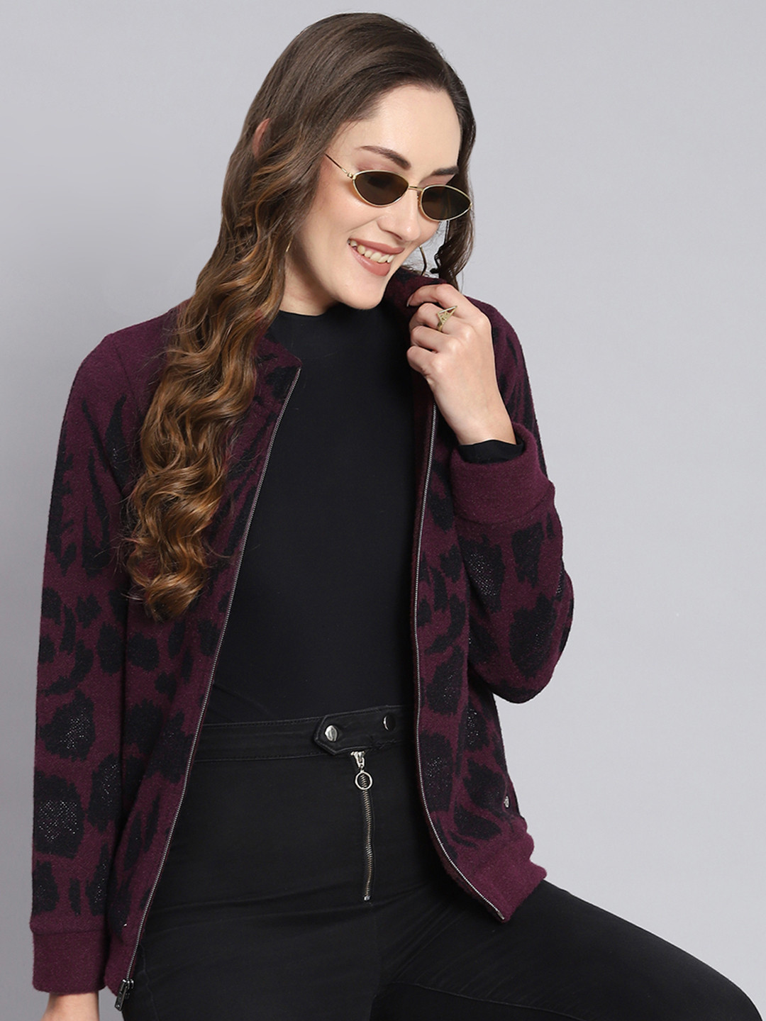 

Monte Carlo Self-Design Sweatshirt, Magenta