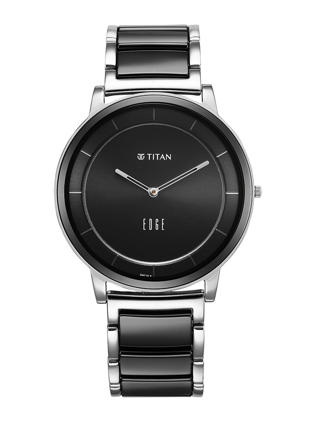 

Titan Men Stainless Steel Bracelet Style Straps Analogue Watch 1878KD01, Black