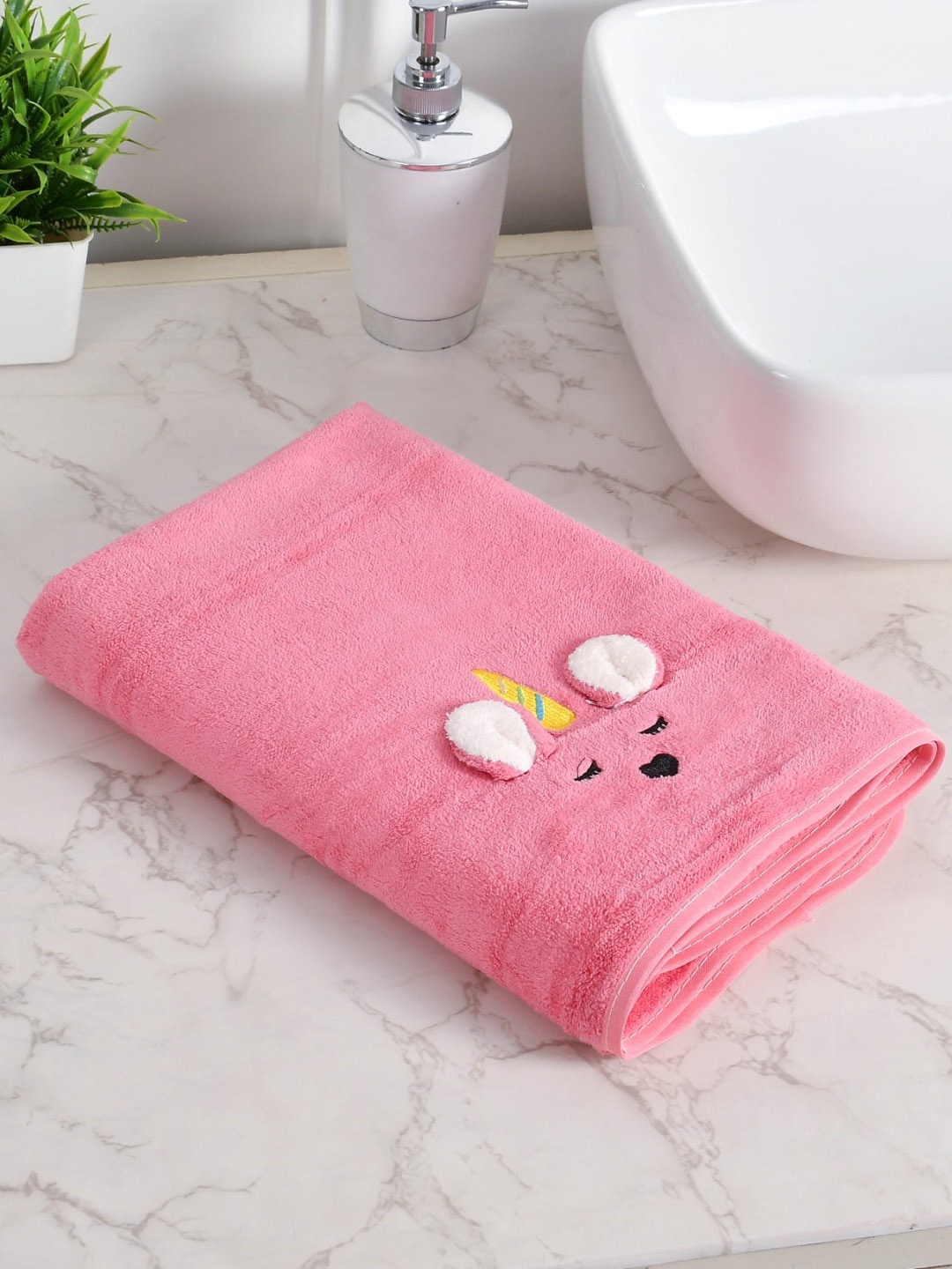 

Bajo's Supercute Microfiber Bath Towel, Pink