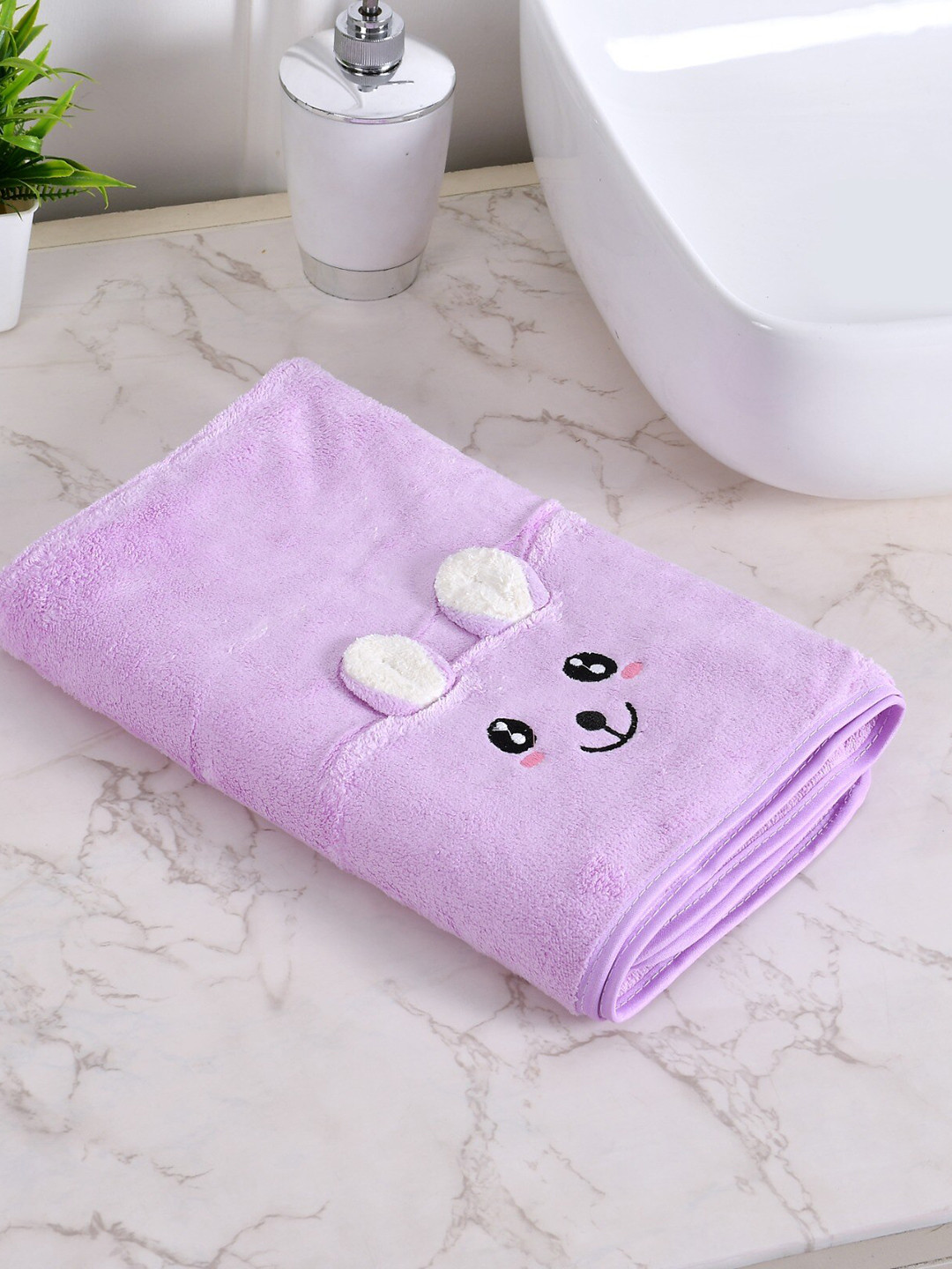 

Bajo's Purple Supercute Antibacterial Microfiber Bath Towel