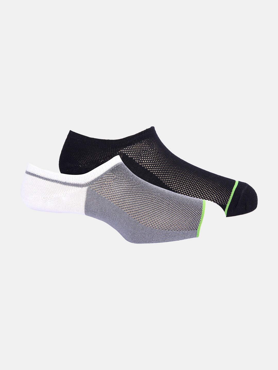 

FREECULTR Unisex Pack Of 2 Shoe Liners Odour Resistant Socks, Black