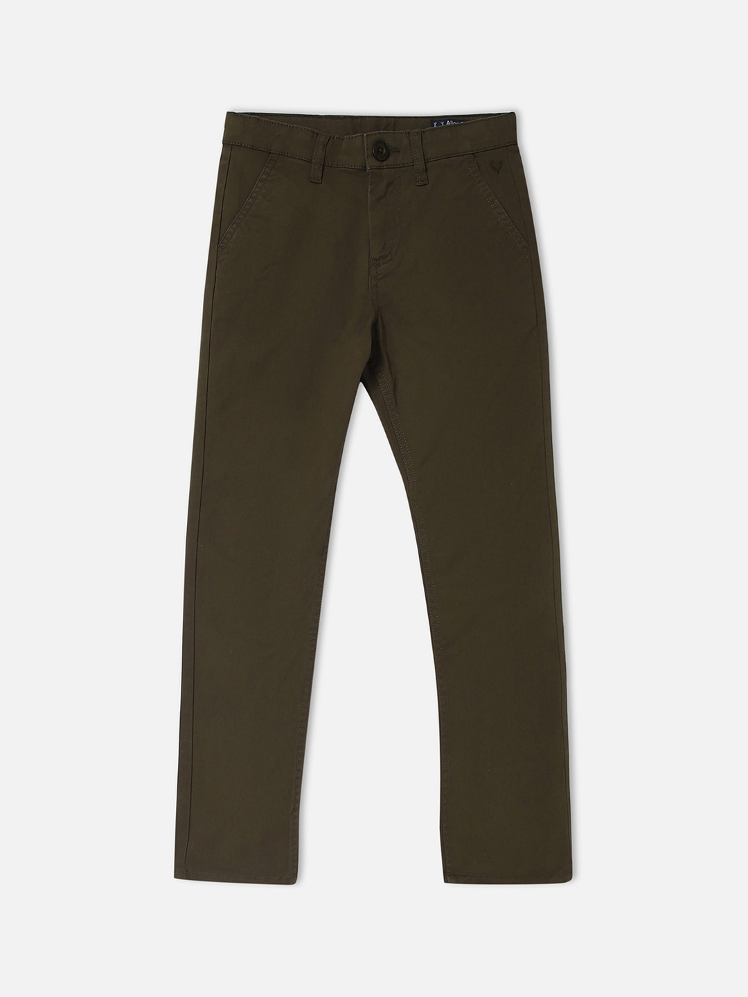 

Allen Solly Junior Boys Slim Fit Chinos, Green