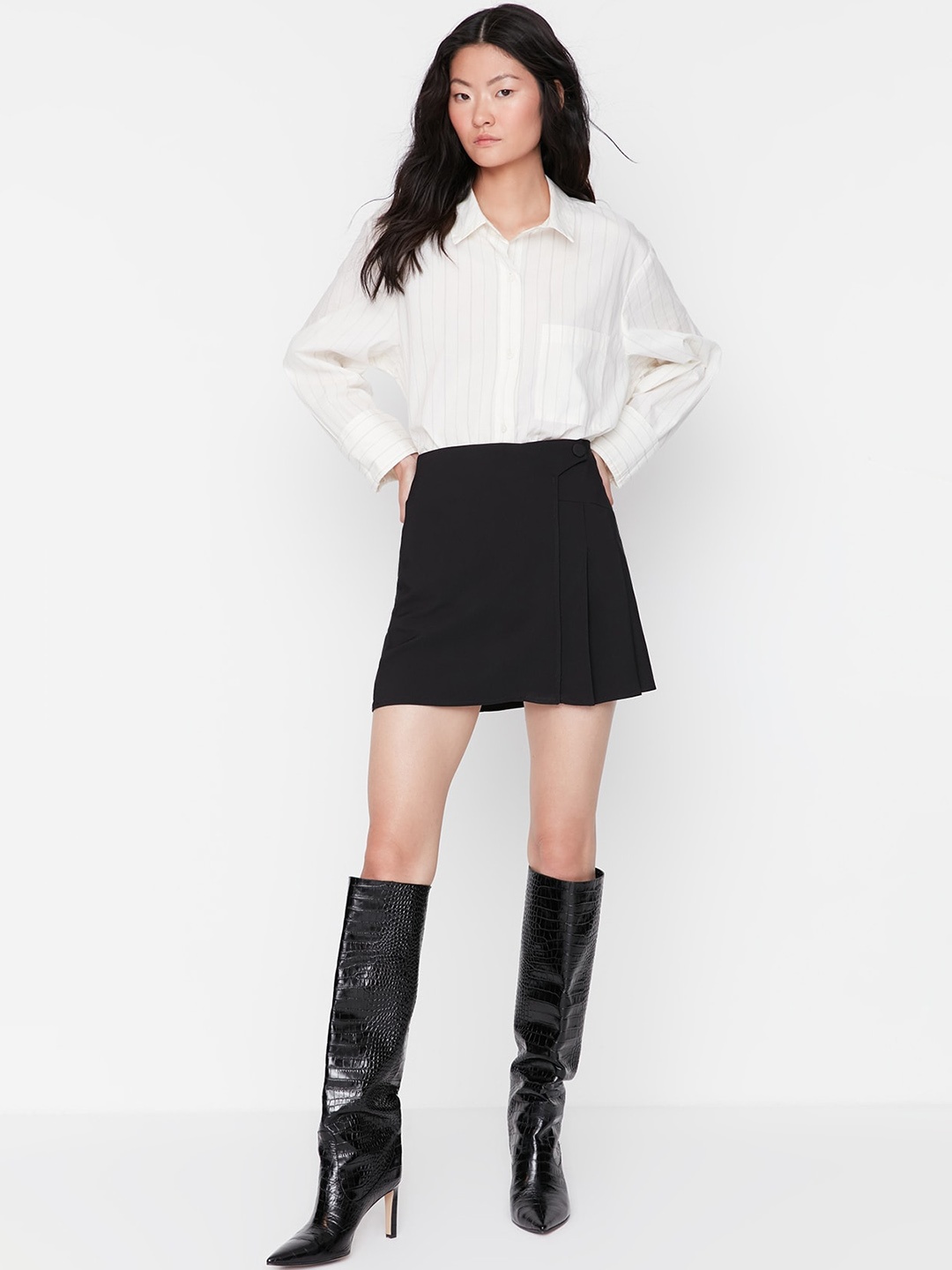 

Trendyol Pencil Mini Skirt, Black