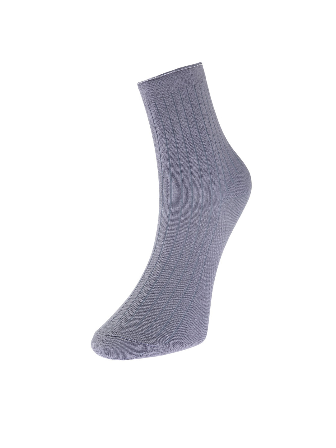 

Trendyol Women Pack Of 3 Striped Ankle-Length Socks, Black