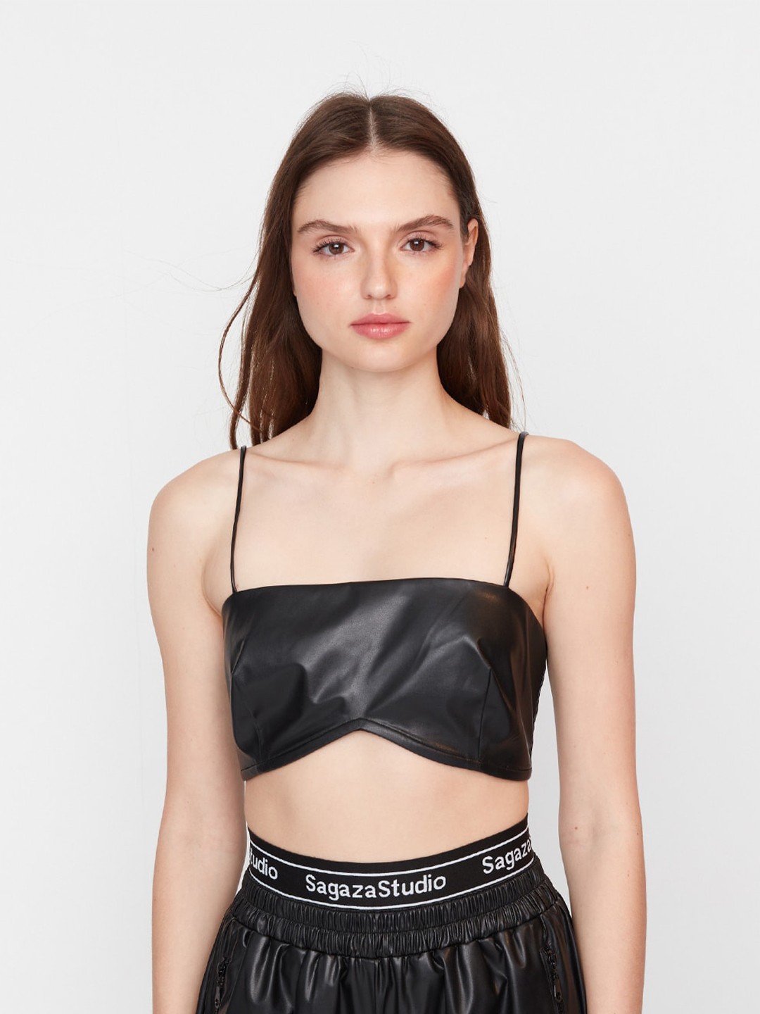 

Trendyol Sleeveless Bralette Top, Black