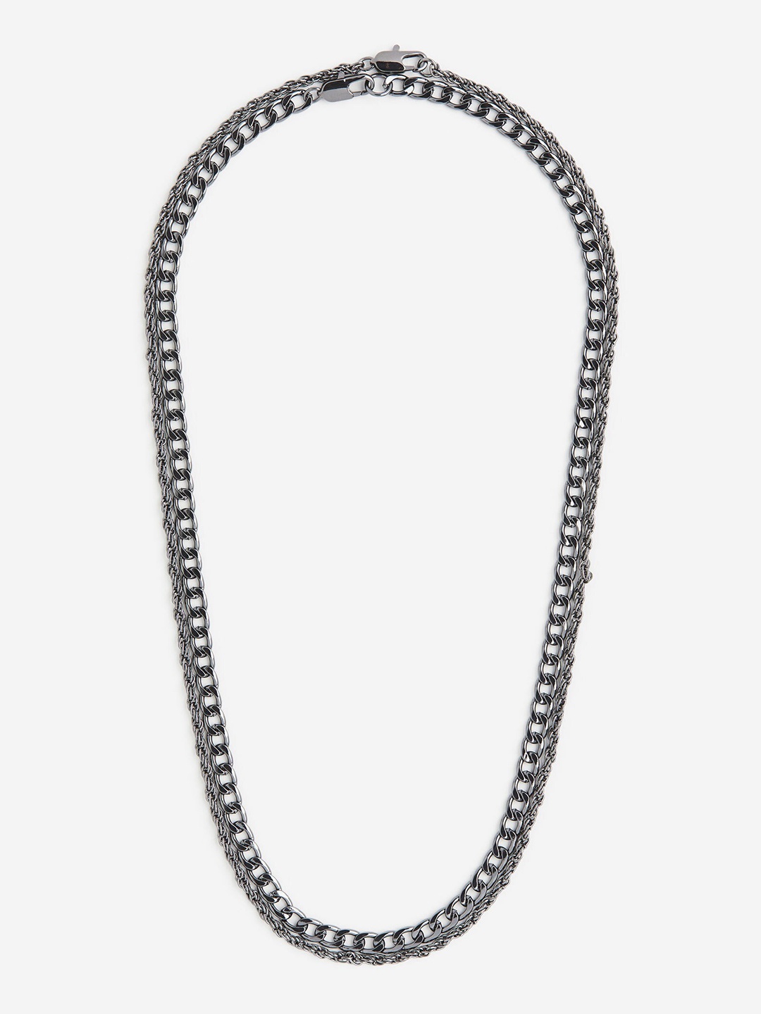 

H&M Men 2-Pack Necklaces, Black