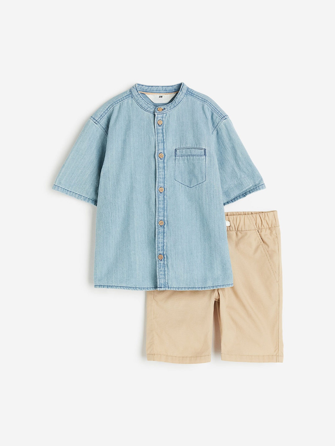 

H&M Boys 2-Piece Cotton Set, Blue