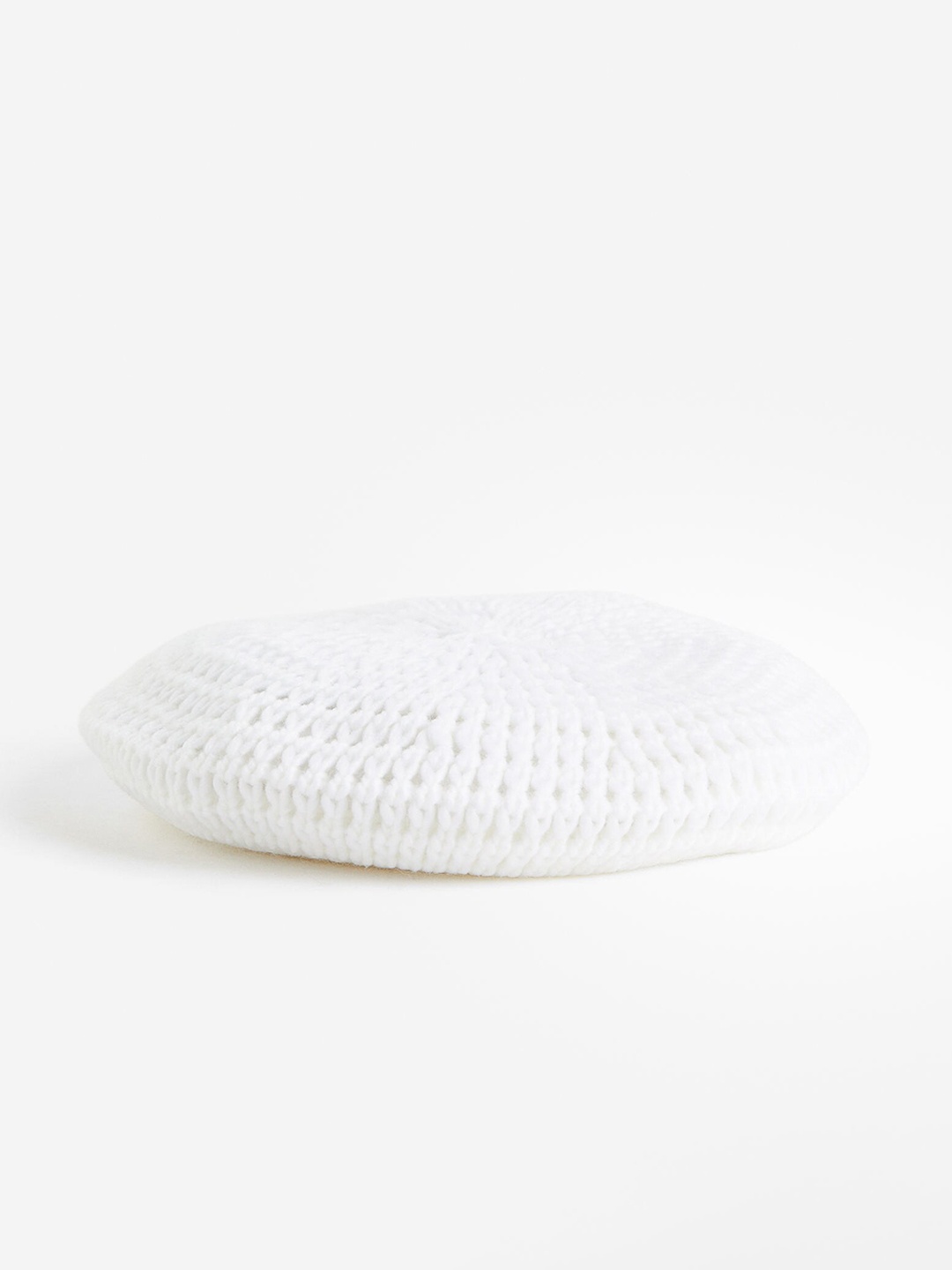 

H&M Women Knitted Beret, White