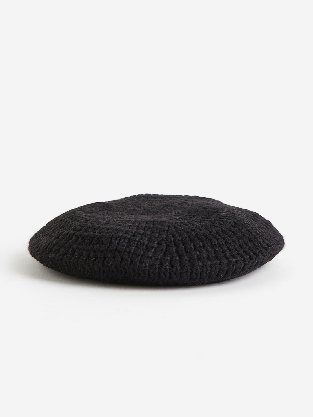 

H&M Women Knitted Beret, Black