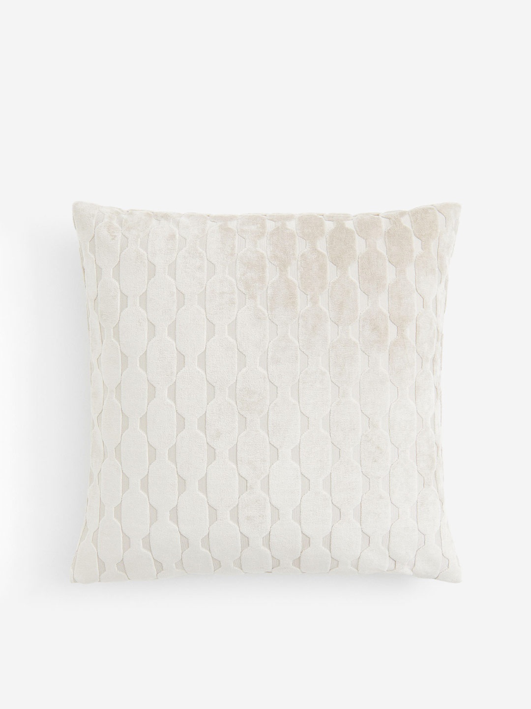 

H&M Beige Patterned Cushion Cover