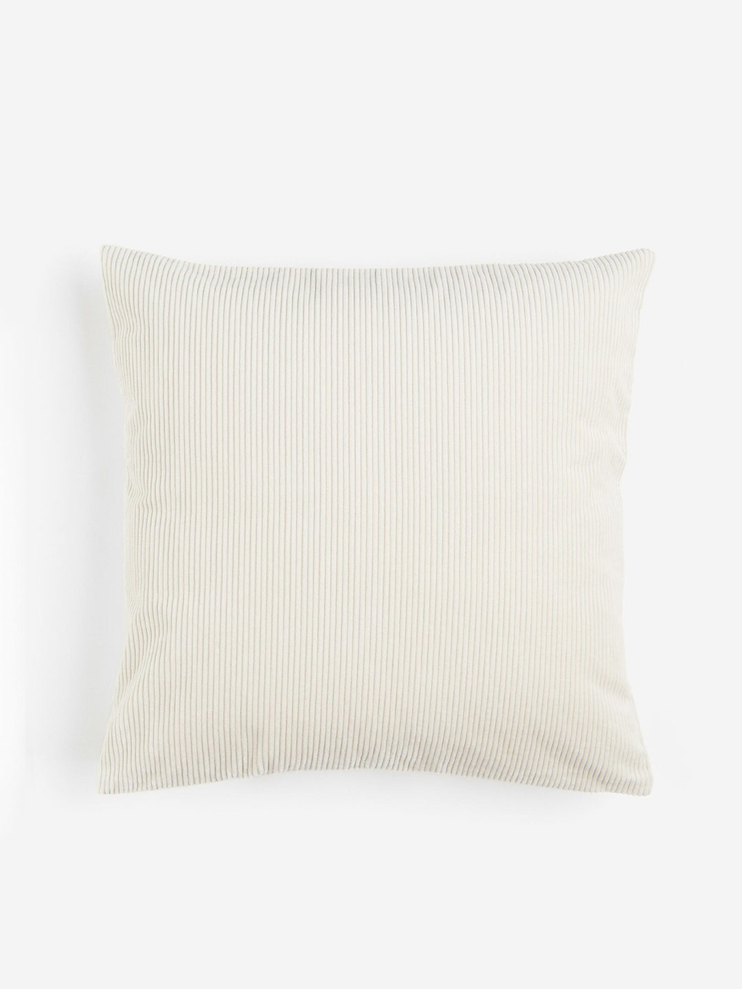 

H&M Beige Pure Cotton Corduroy Cushion Cover