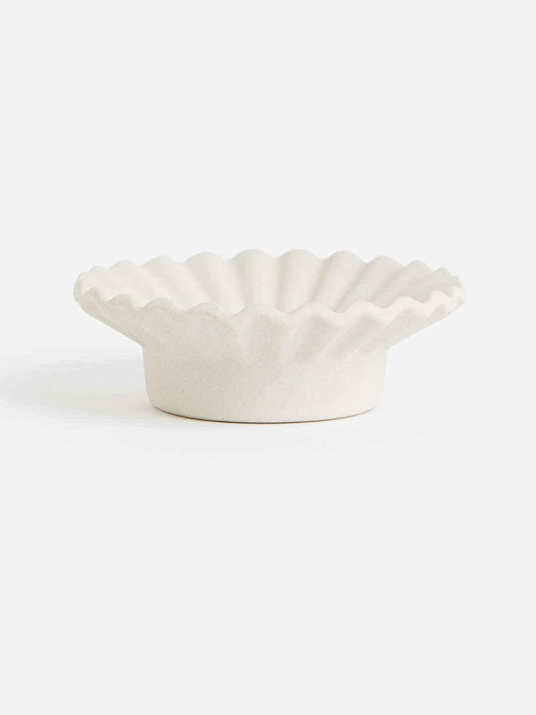 

H&M White Stoneware Tealight Holder