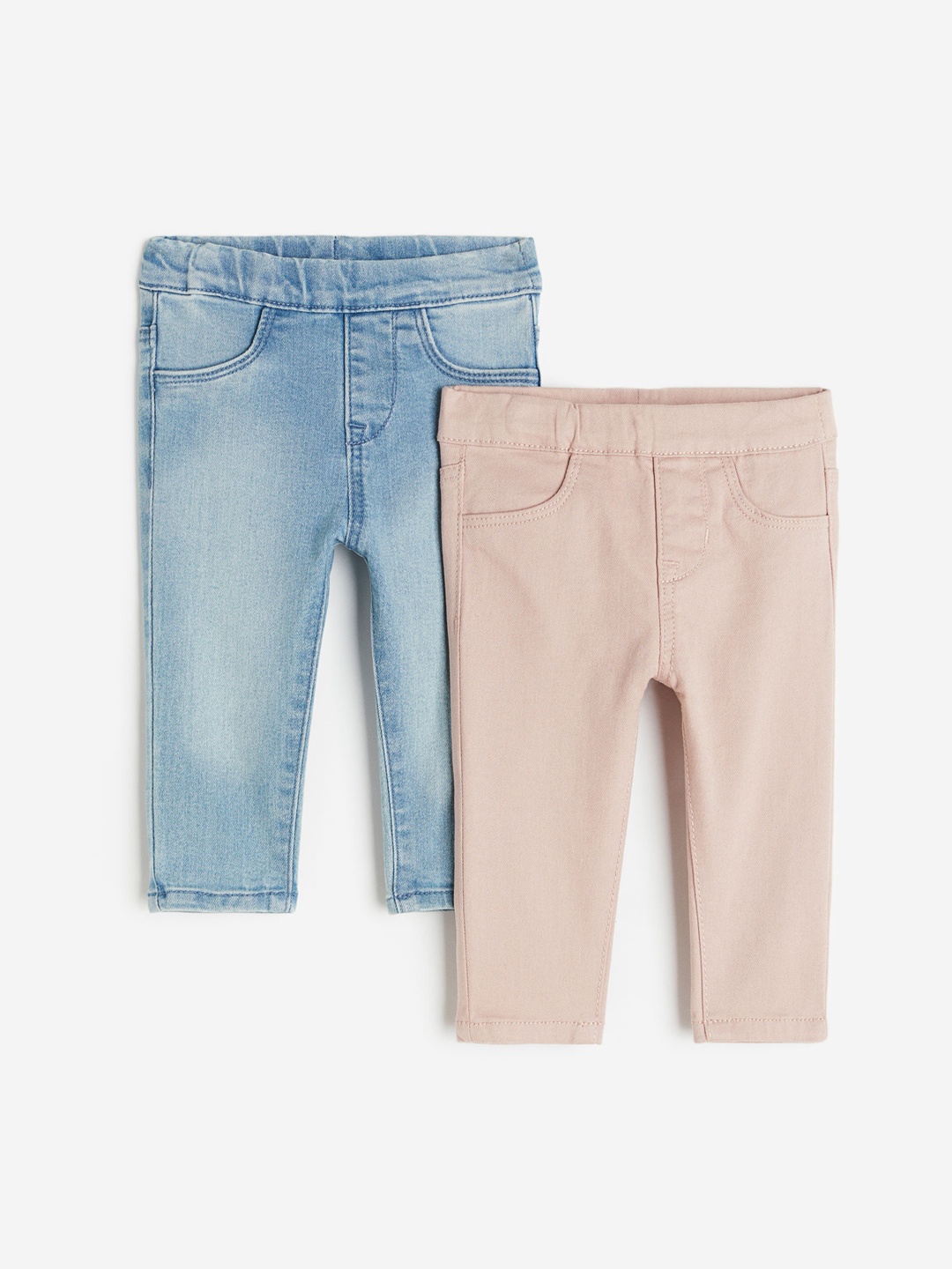 

H&M Boys 2-Pack Treggings, Blue