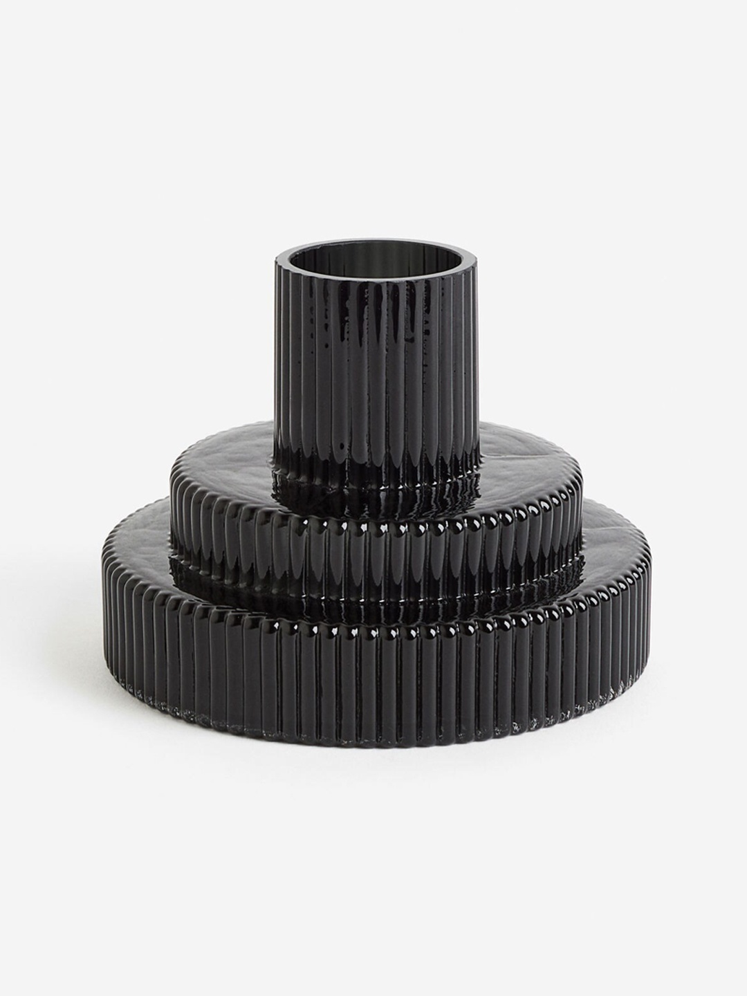 

H&M Grey Small Glass Vase