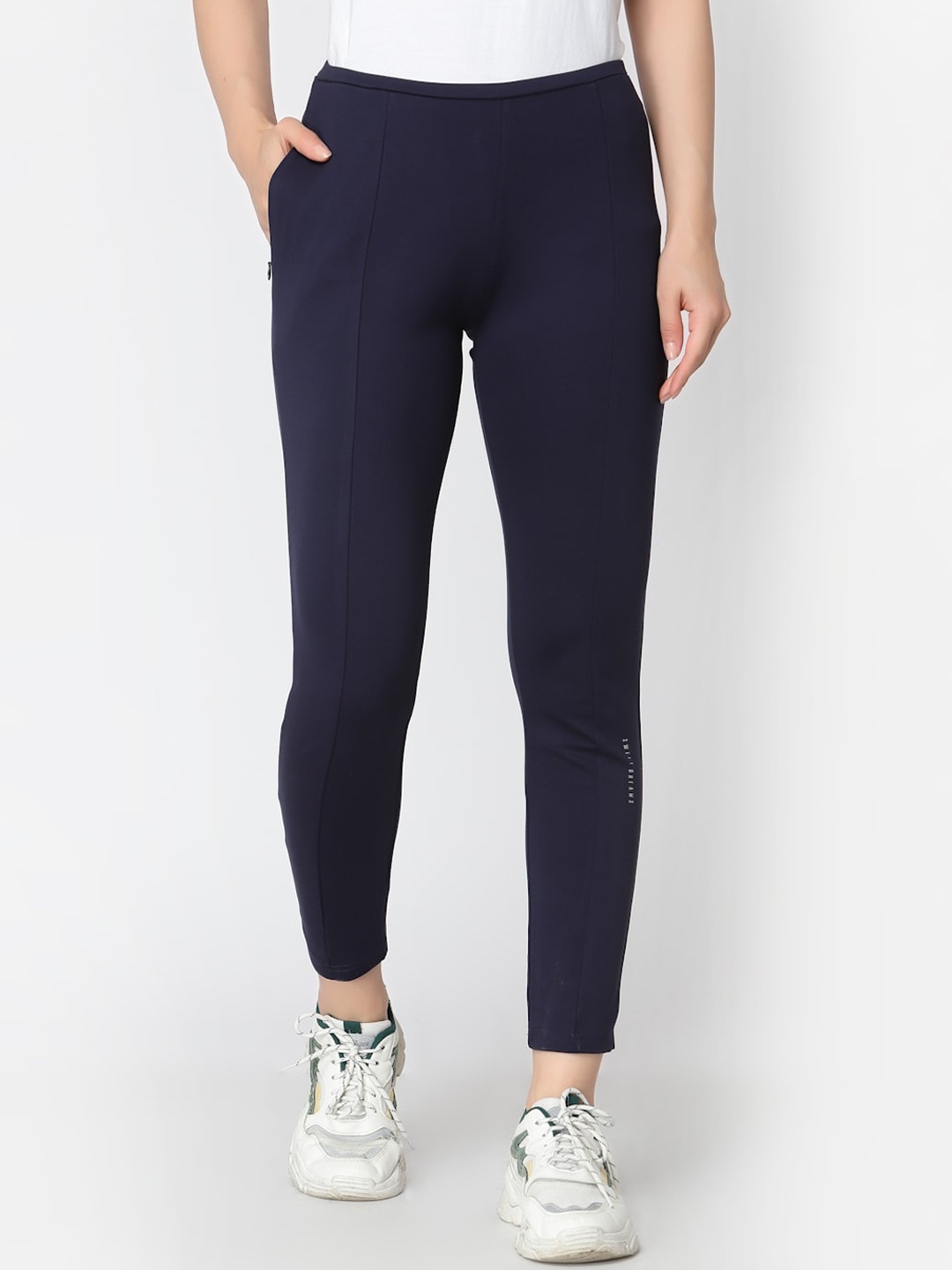 

Sweet Dreams Ankle Length Training Tights, Navy blue
