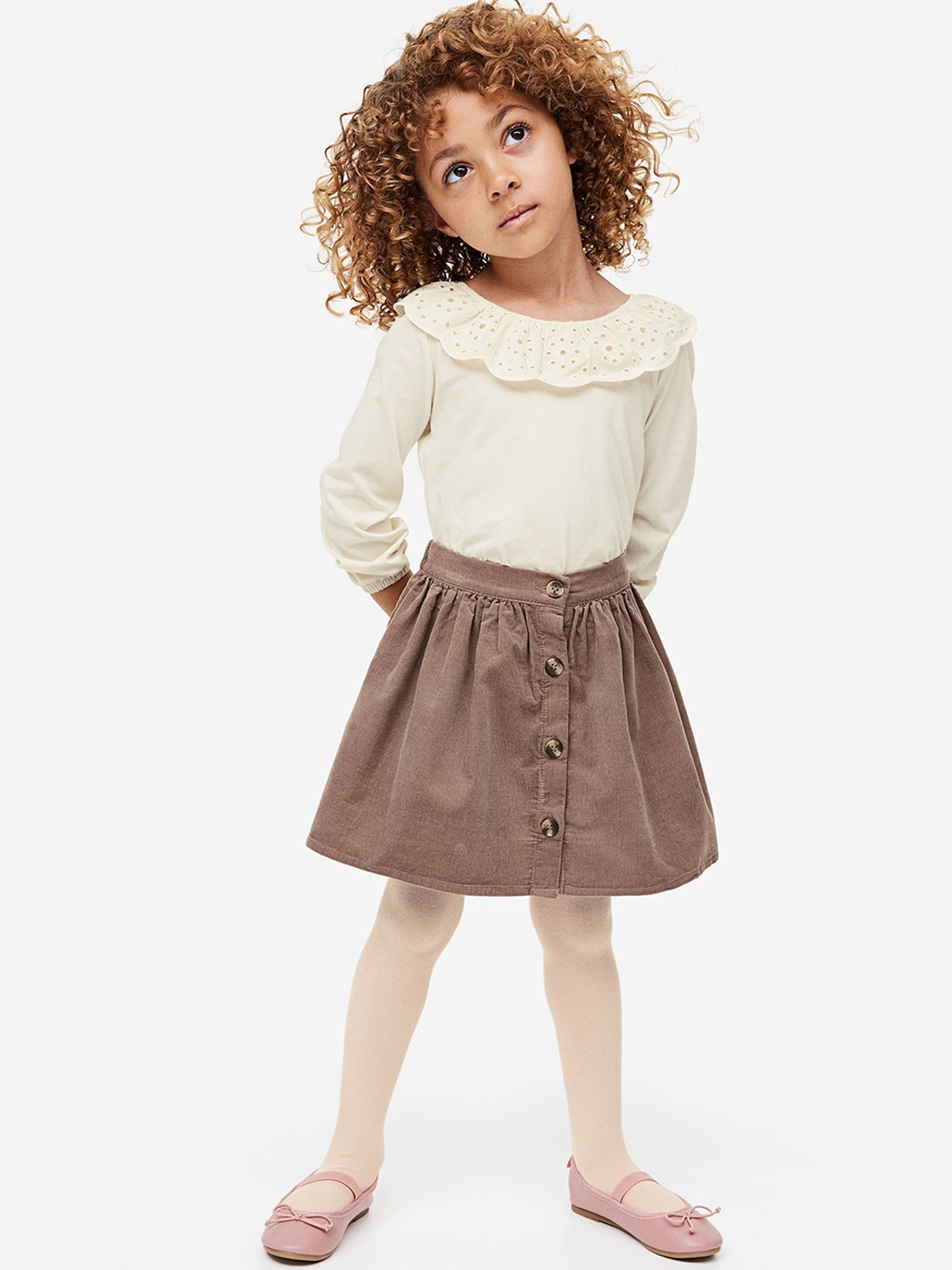 

H&M Girls 3-Piece Set, Off white
