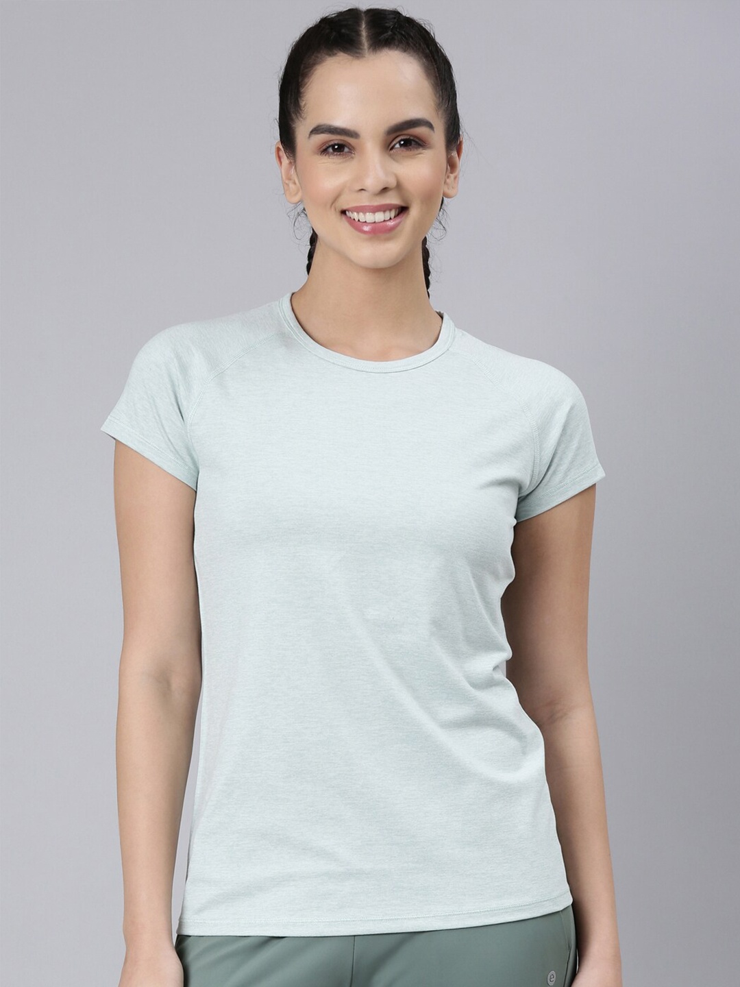 

Enamor Antimicrobial Slim Fit T-shirt, Blue