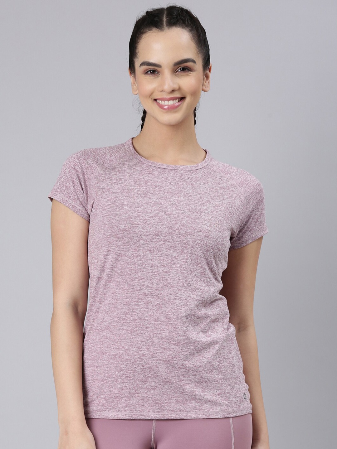 

Enamor Antimicrobial Slim Fit T-shirt, Pink