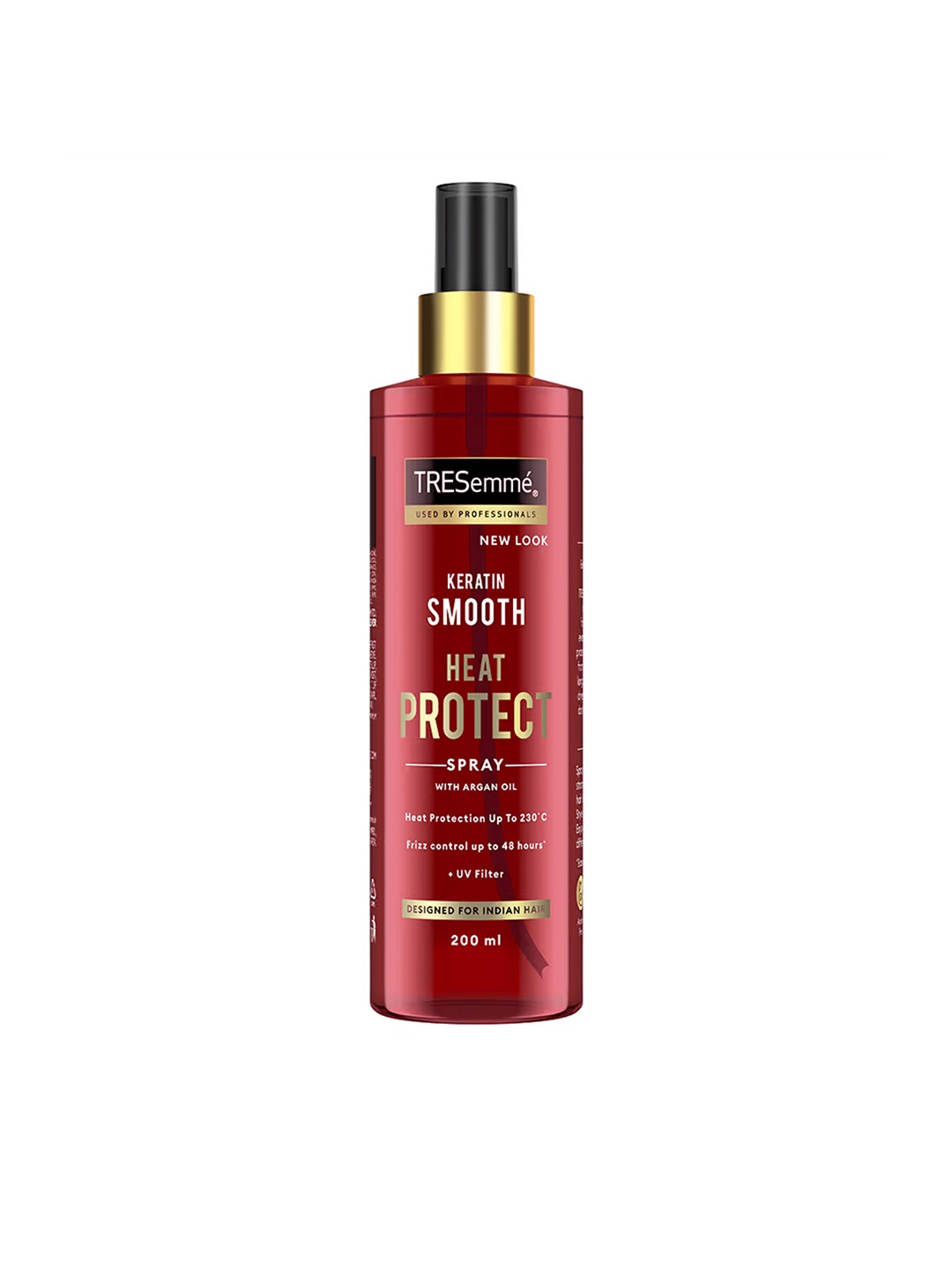 

TRESemme Keratin Smooth Heat Protect Spray With Argan Oil For Frizz Control - 200 ml, Red