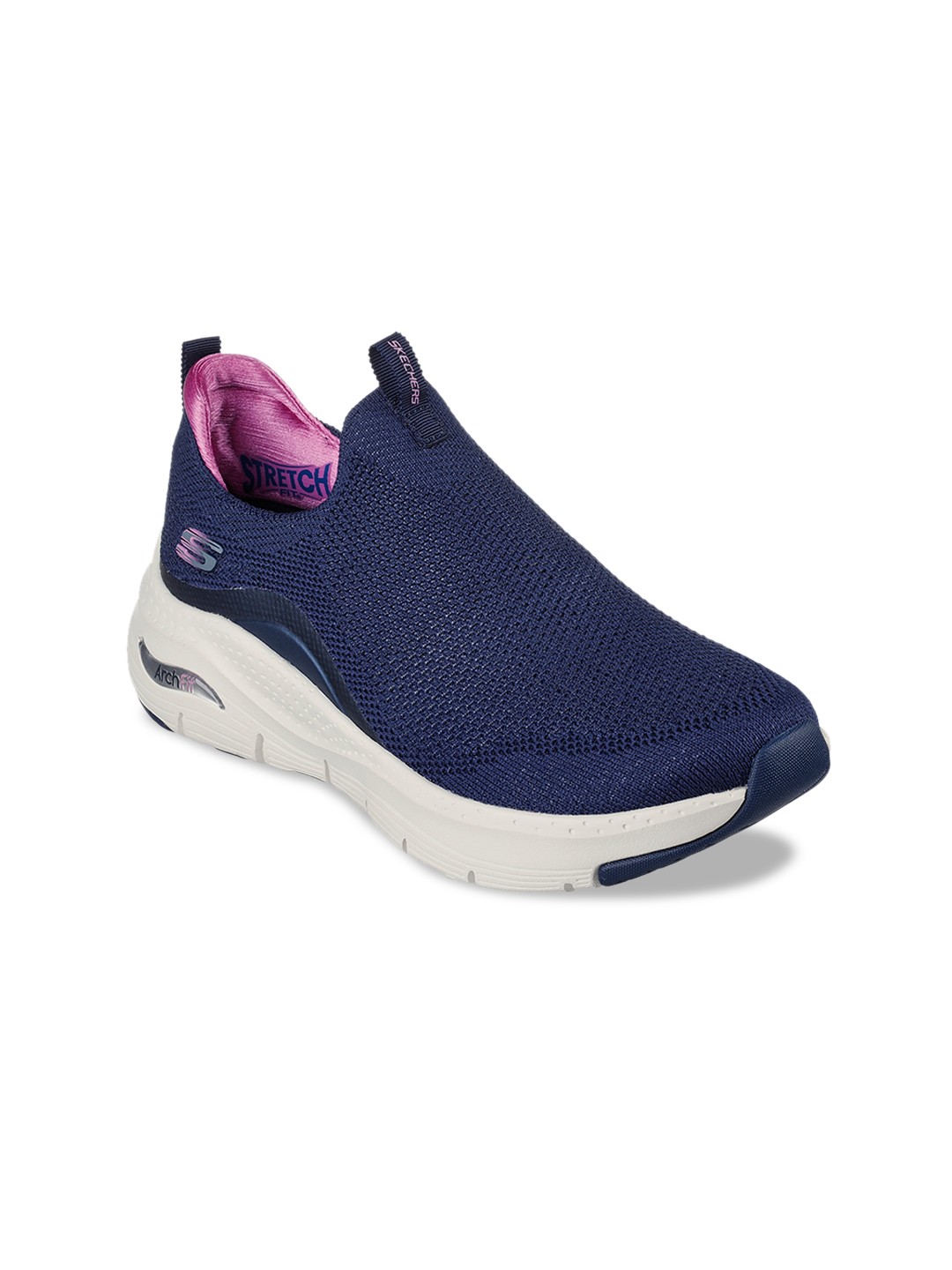 

Skechers Women Arch Fit-Keep It up Sneakers, Navy blue