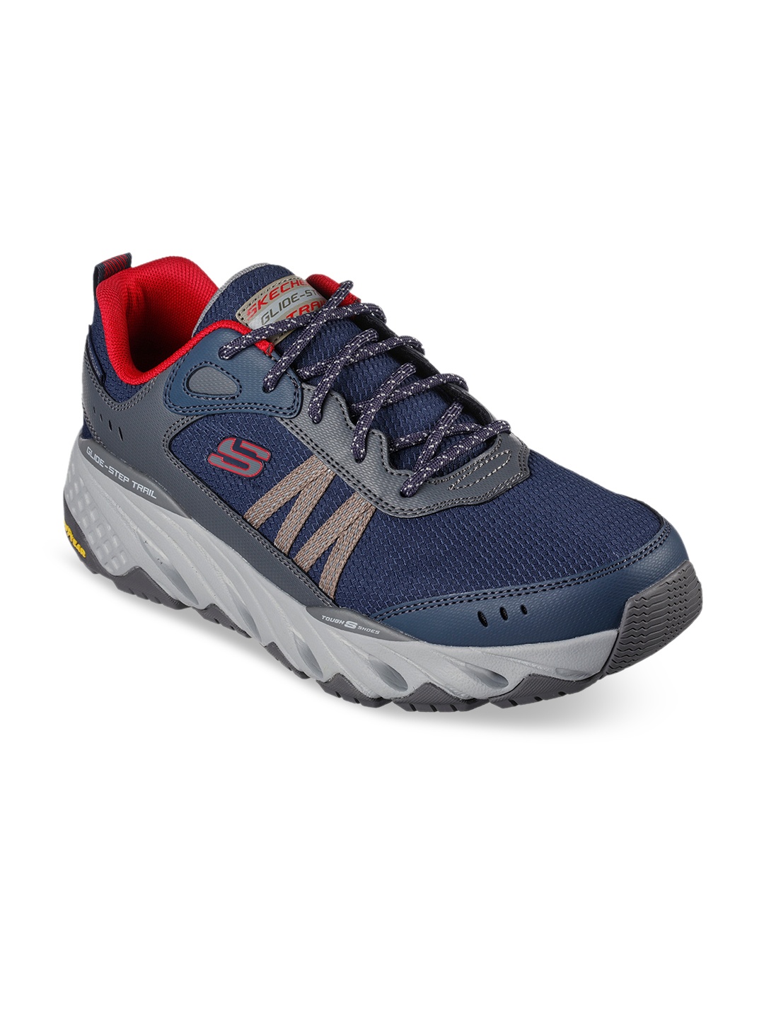 

Skechers Men Glide-Step Trail - Oxen Sneakers, Navy blue