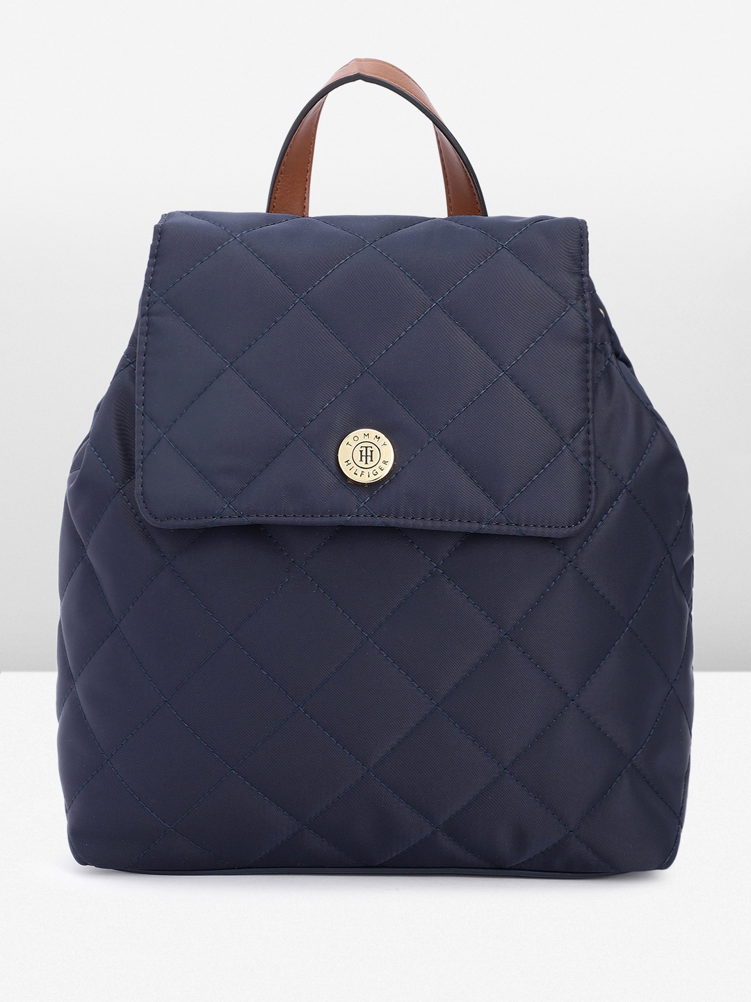 

Tommy Hilfiger Women Quilted Backpack, Navy blue