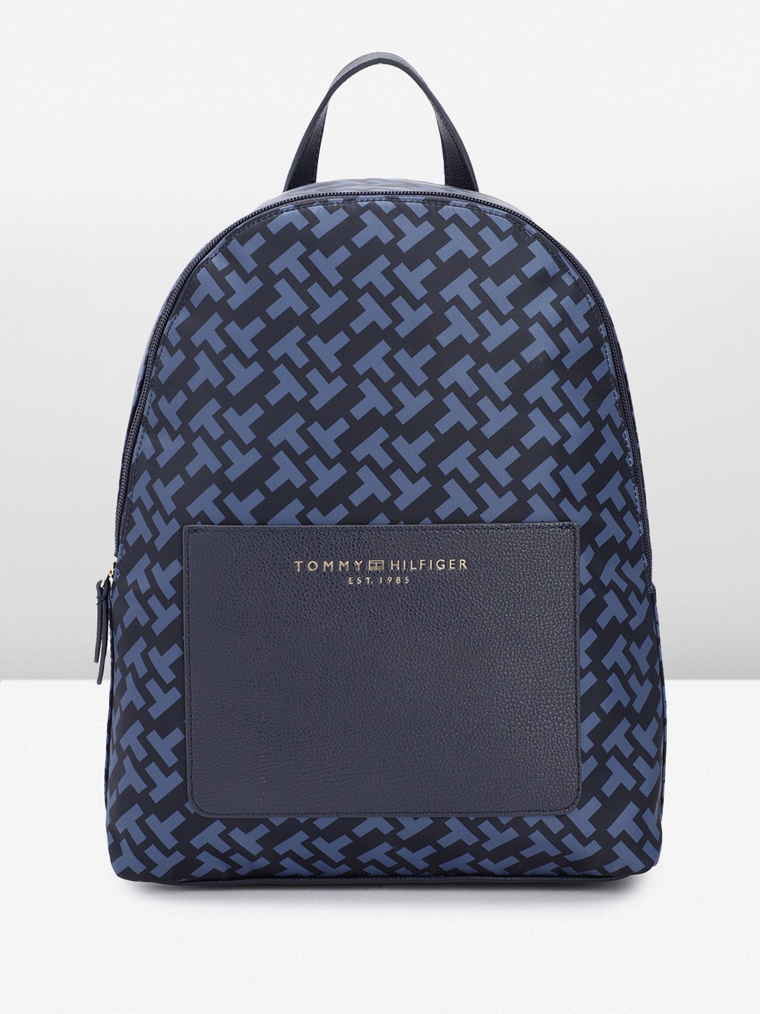 

Tommy Hilfiger Women Brand Logo Printed Backpack, Blue