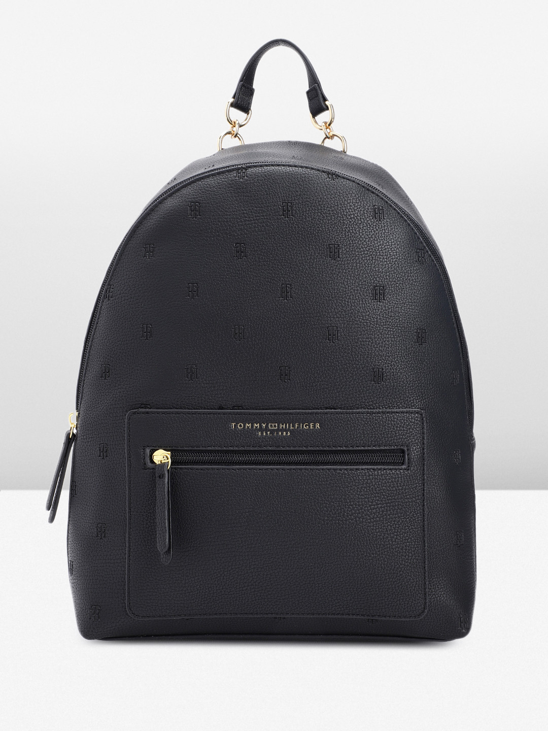 

Tommy Hilfiger Women Brand Logo Design Backpack, Black