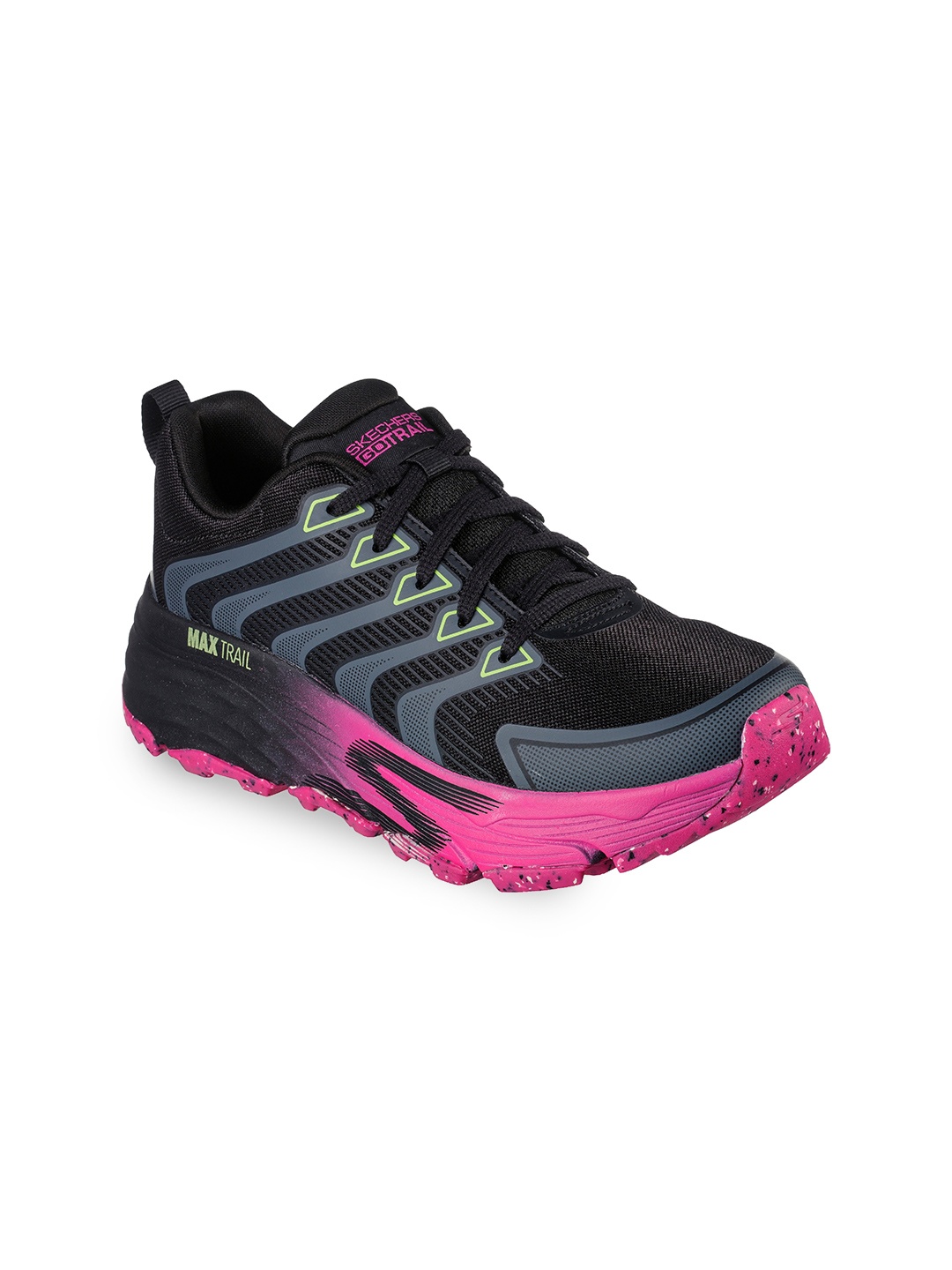 

Skechers Women MAX CUSHIONING ELITE TRAIL Running Shoes, Black