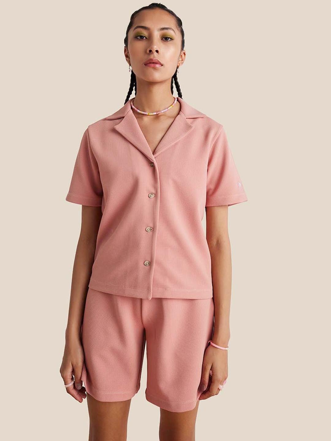 

Muvazo Co-Ords Set, Peach
