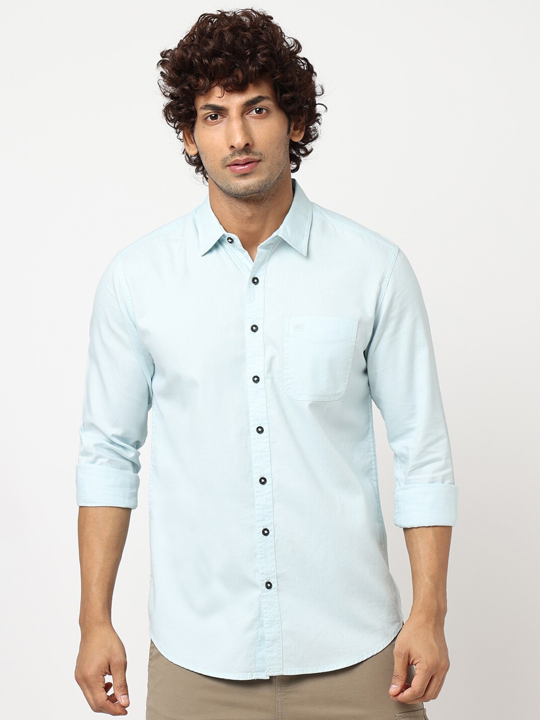 

Blue Buddha Men Cotton Opaque Casual Shirt