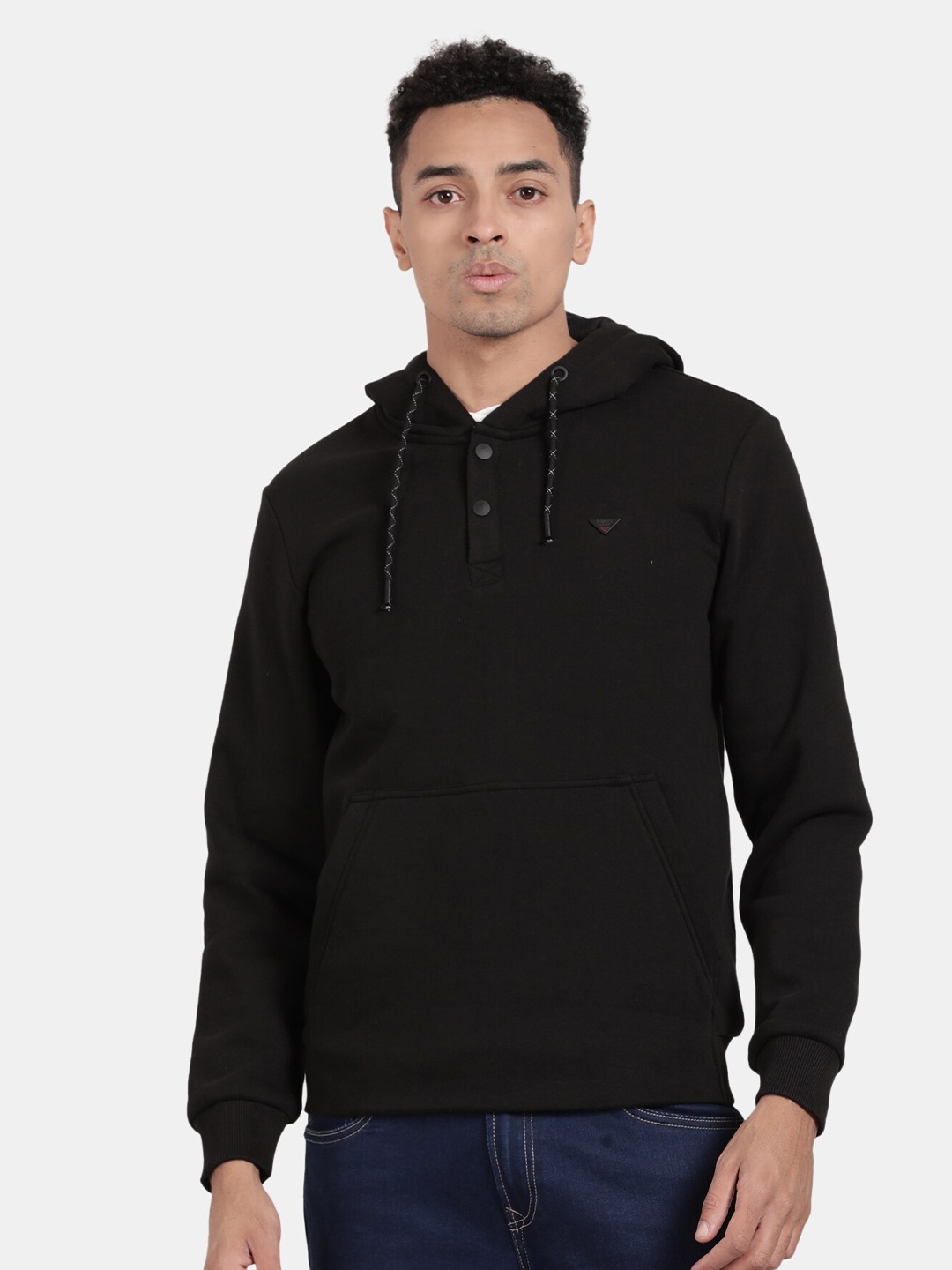 

t-base Hooded Pullover Sweatshirt, Black