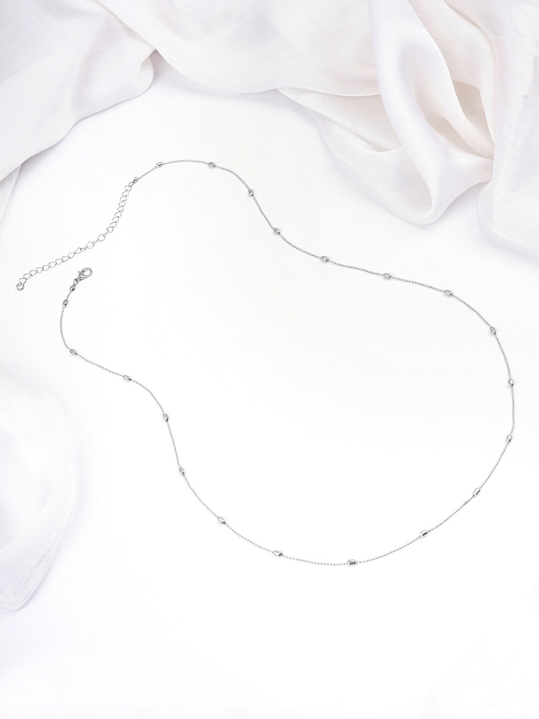 

BEWITCHED Silver-Plated Beaded Waistchain