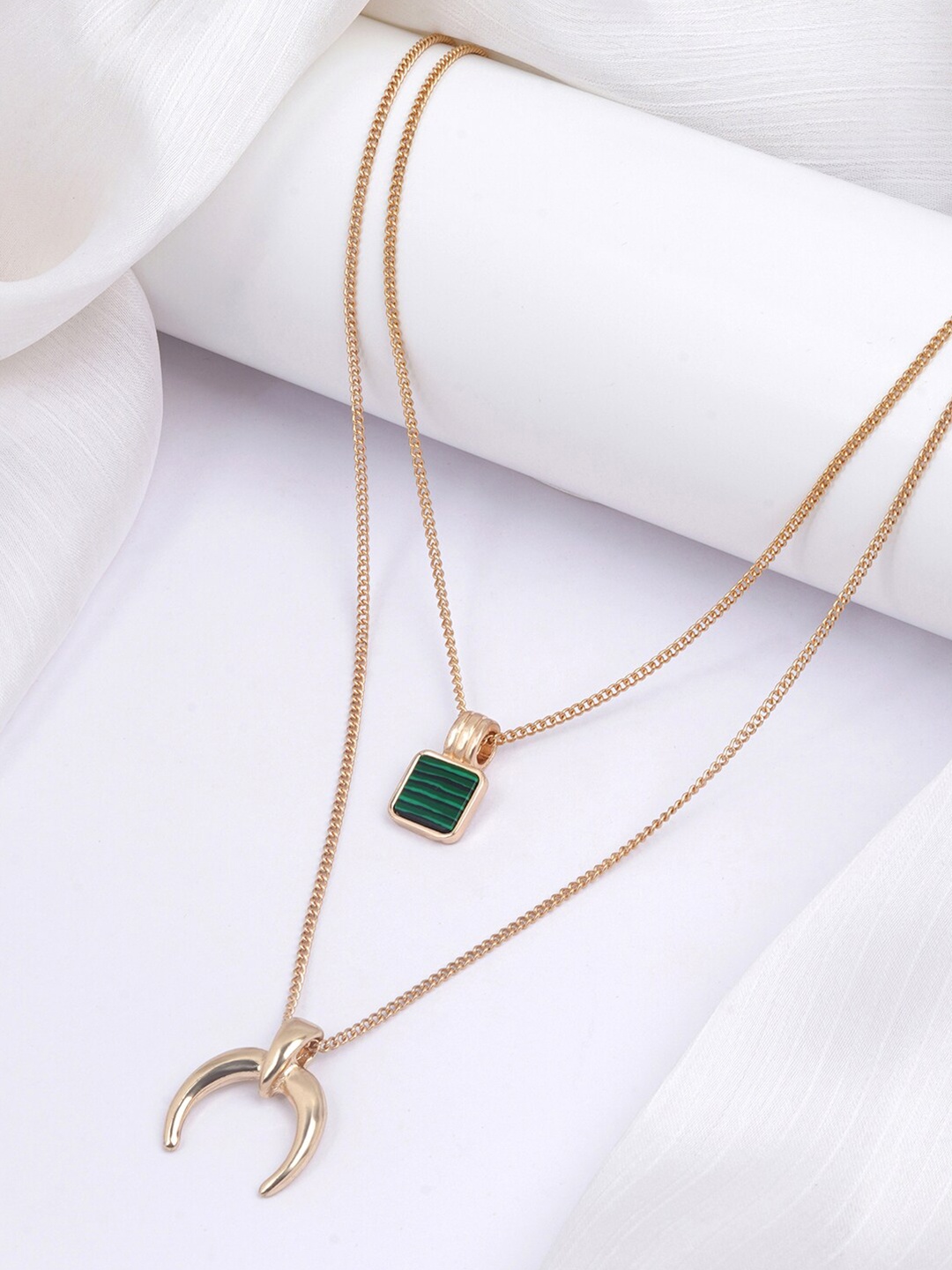 

BEWITCHED Gold-Plated Layered Necklace