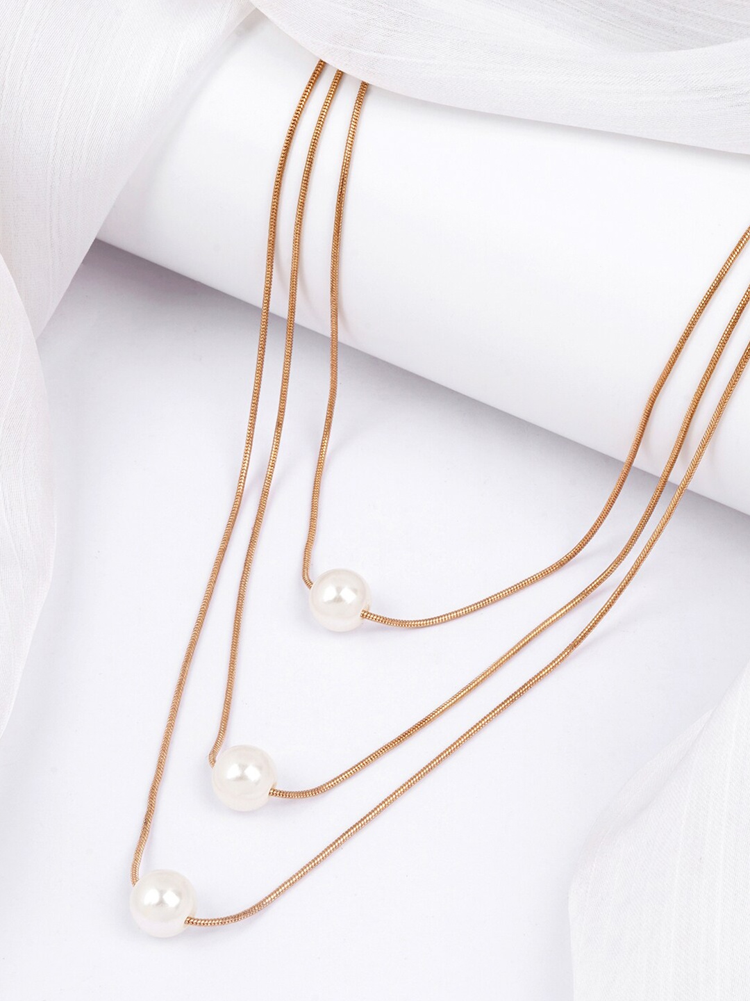 

BEWITCHED Gold-Plated Layered Necklace