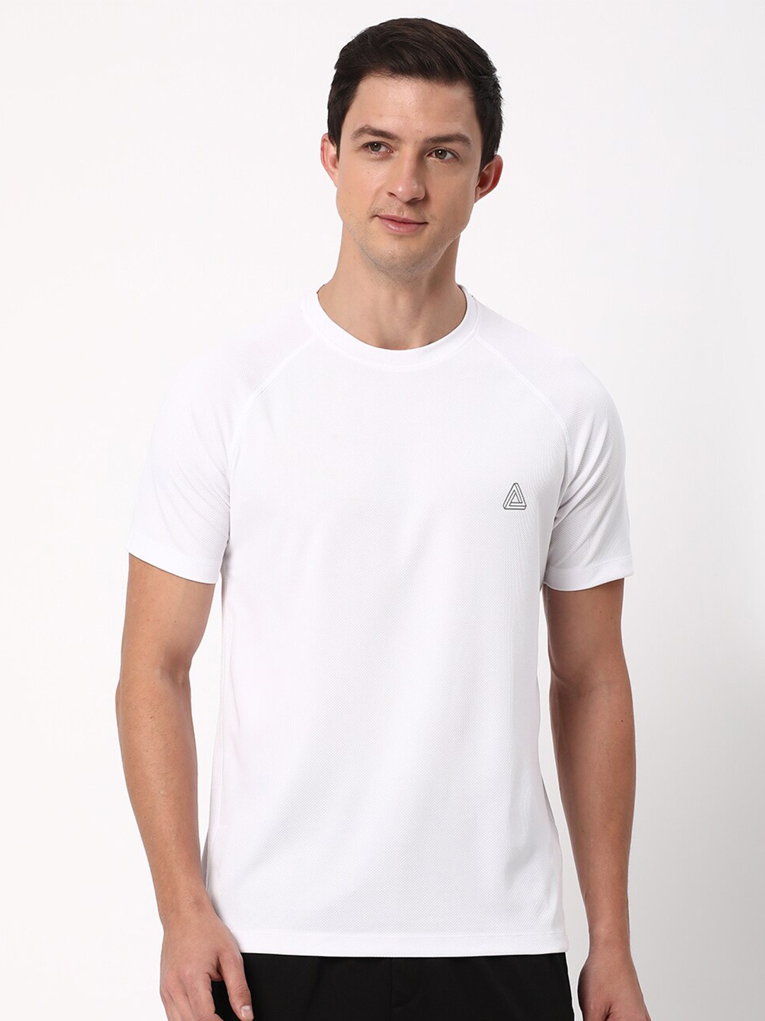 

R&B Raglan Sleeves T-shirt, White