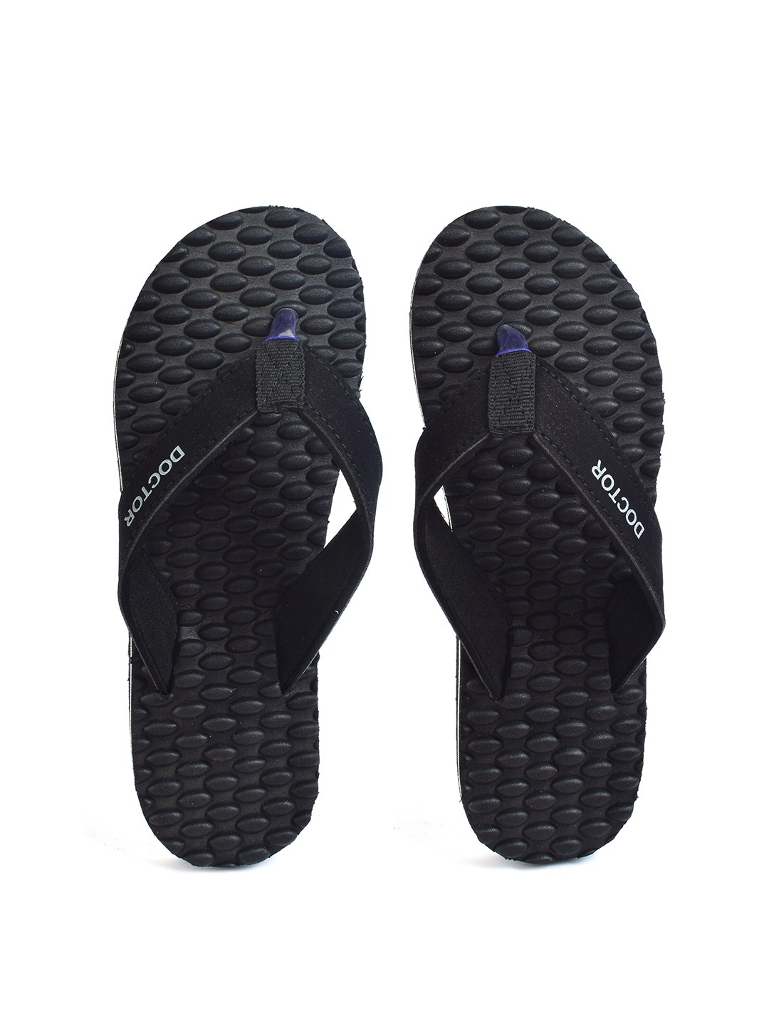 

BEONZA Women Printed Ortho Doctor Comfort Thong Flip-Flops, Black