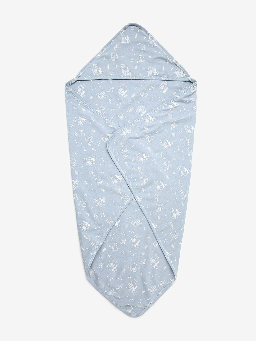 

CHAYIM Blue Mild Winter 233 GSM Single Bed Blanket